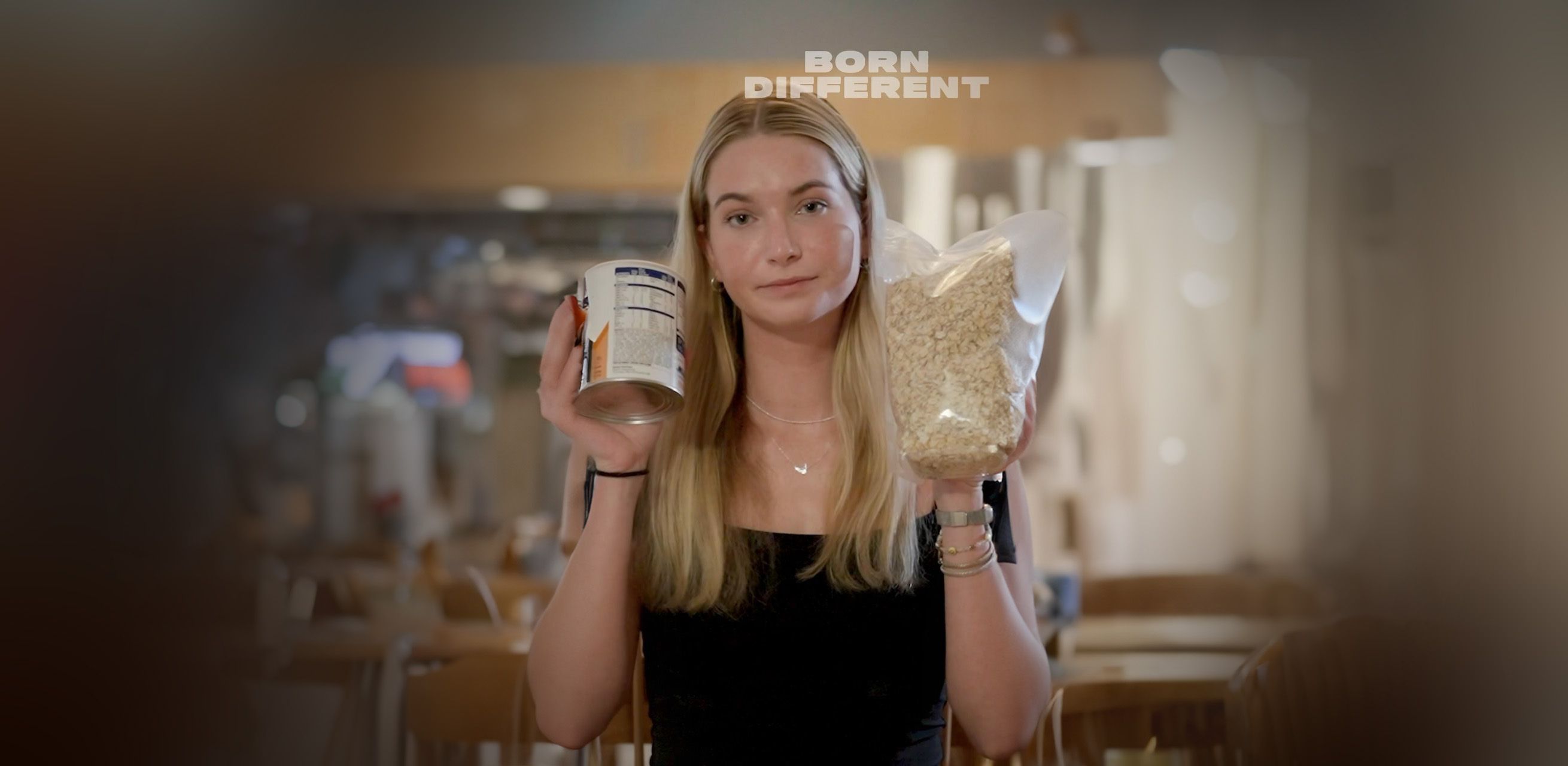 Caroline Cray kann sich nur von Haferflocken und Babymilch ernähren.