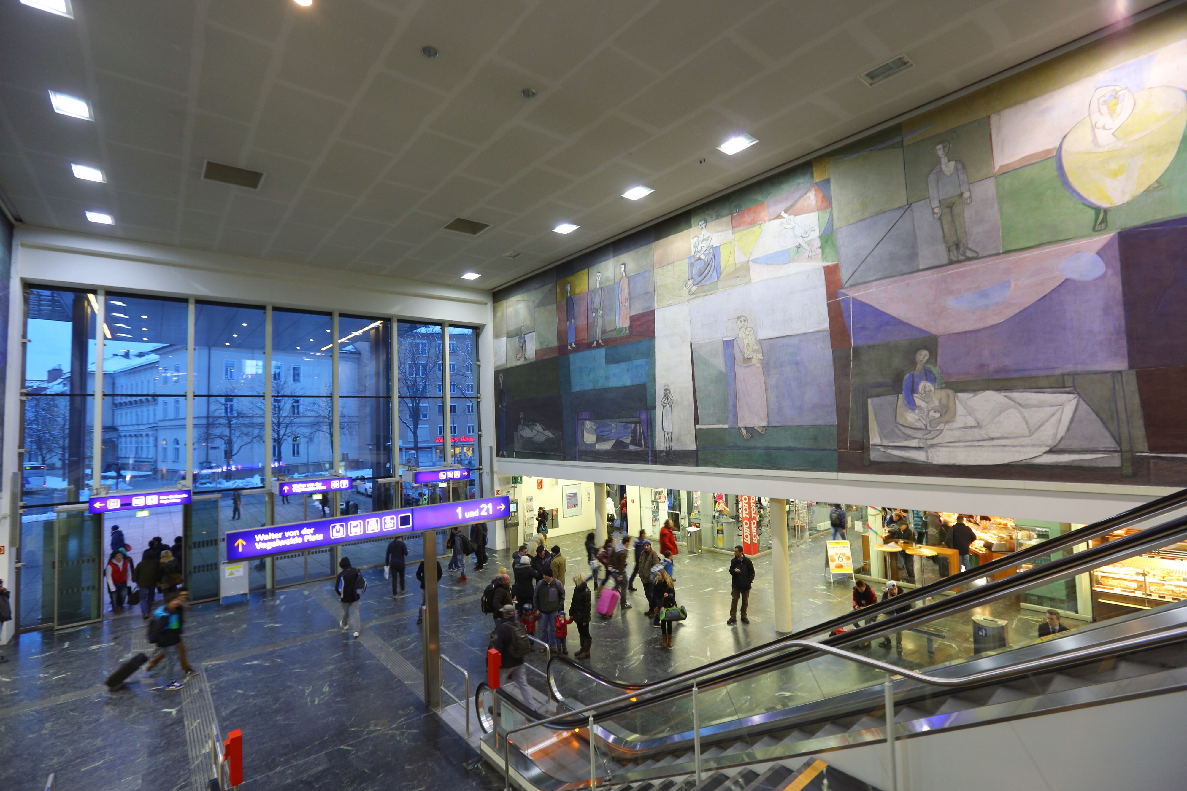 In Bregenz wurde gegen 17 Uhr der Bahnhof gesperrt. (Symbolfoto)