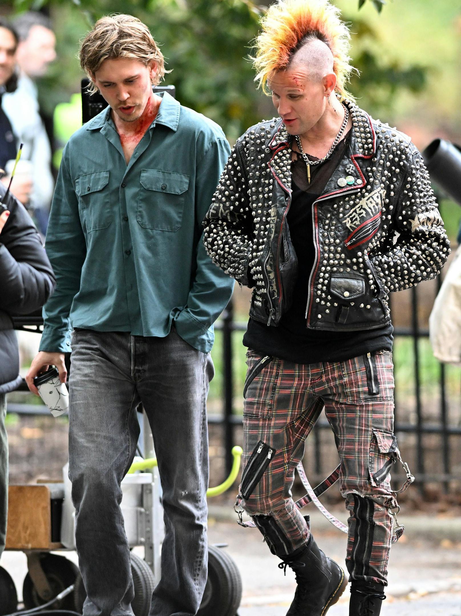 Heftiges Styling: Mit wem ist Austin Butler hier unterwegs?