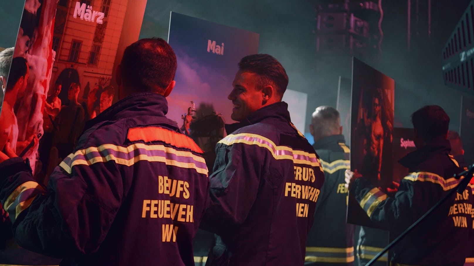 Die Idee hinter dem Design des neuen Feuerwehrkalenders war der Jahresablauf in der Berufsfeuerwehr Wien.