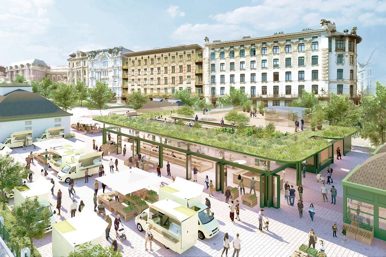 Der Naschmarkt-Parkplatz wird zur Erhol-Oase