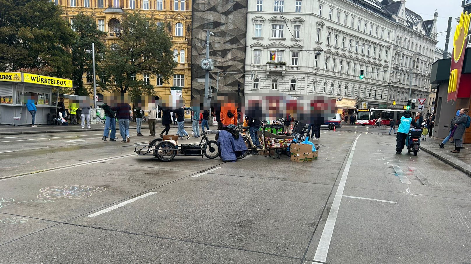 Anti-Auto-Demo in Wien