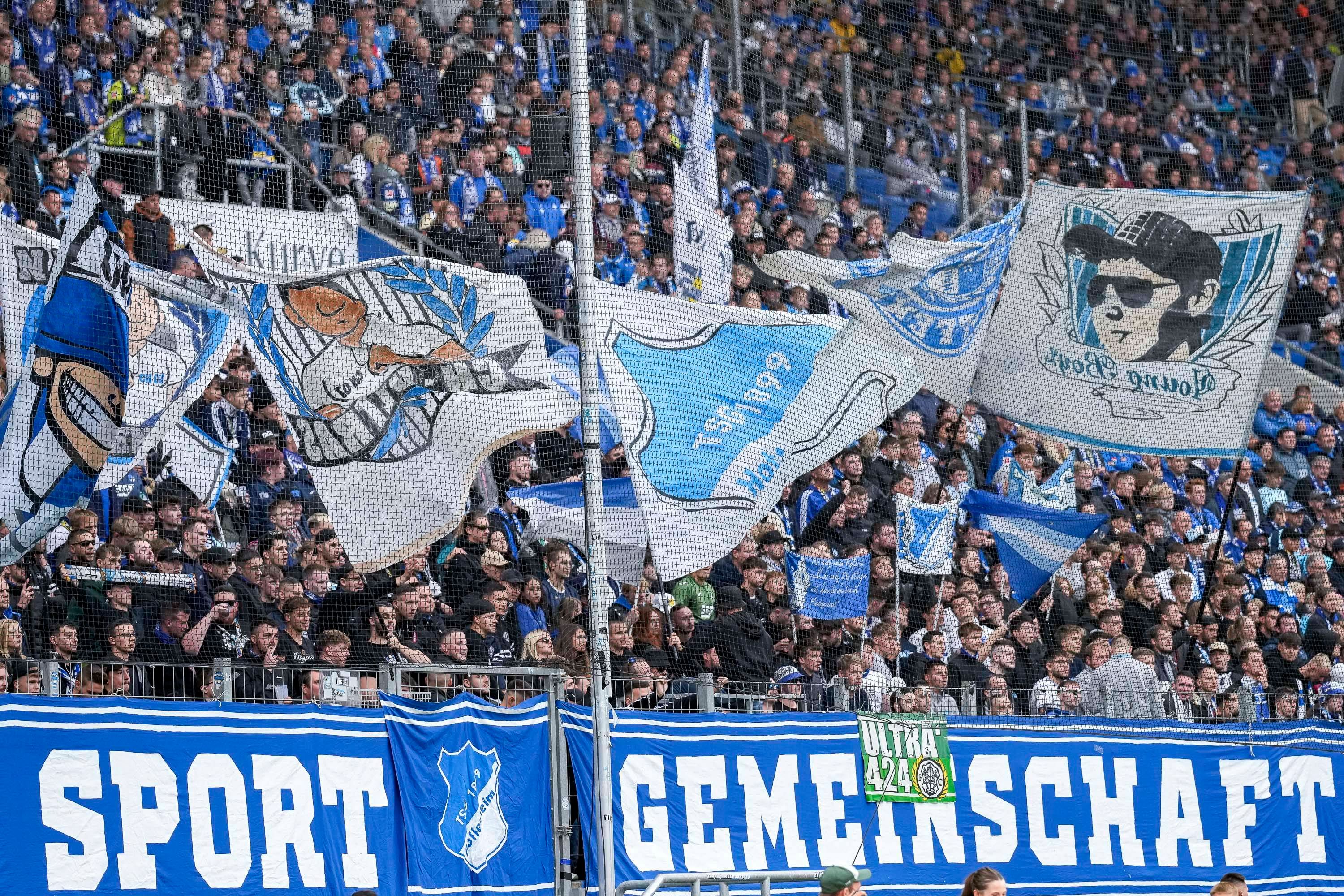 Hoffenheim-Fans protestierten gegen Schicker