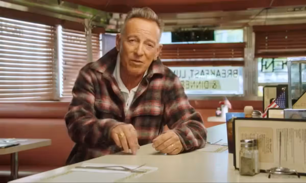 Hat in der Vergangenheit bereits mehrfach für die Demokraten getrommelt: Bruce Springsteen in seinem auf Instagram veröffentlichten Video. (3. Oktober 2024)