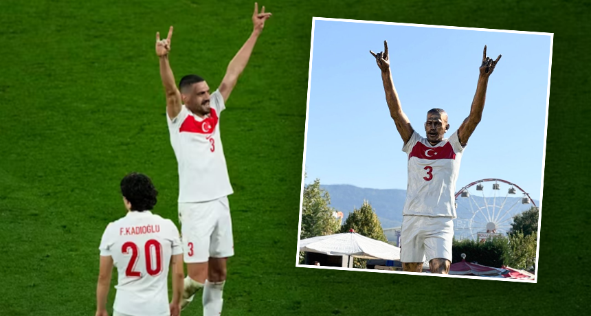 Merih Demiral wurde als Statue verewigt