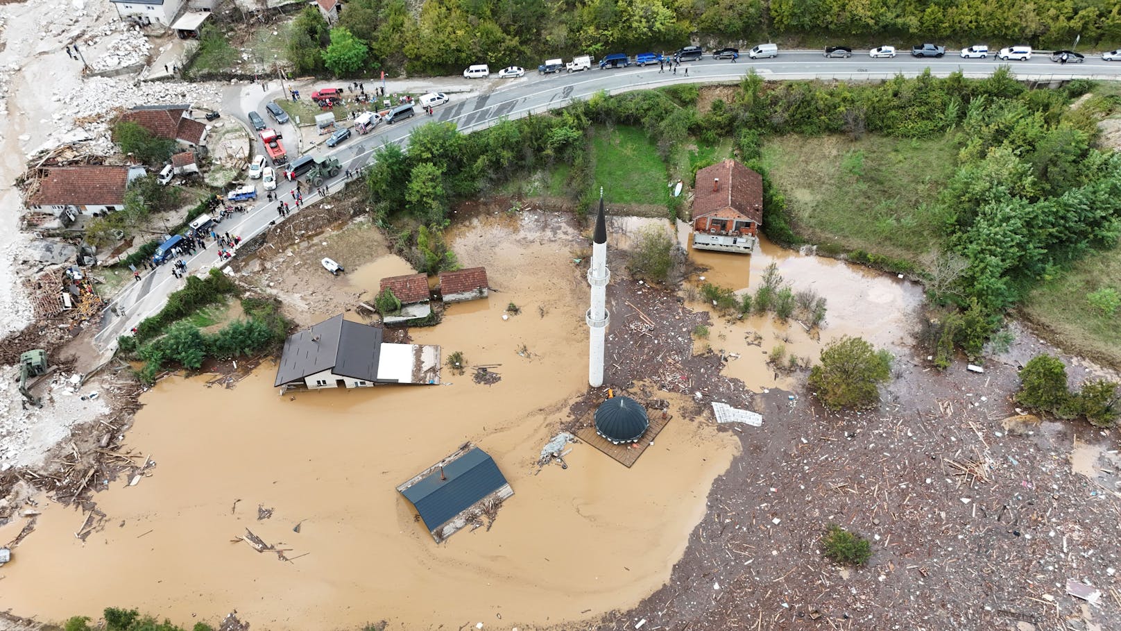 "Apokalypse" – 18 Tote bei heftigem Unwetter am Balkan