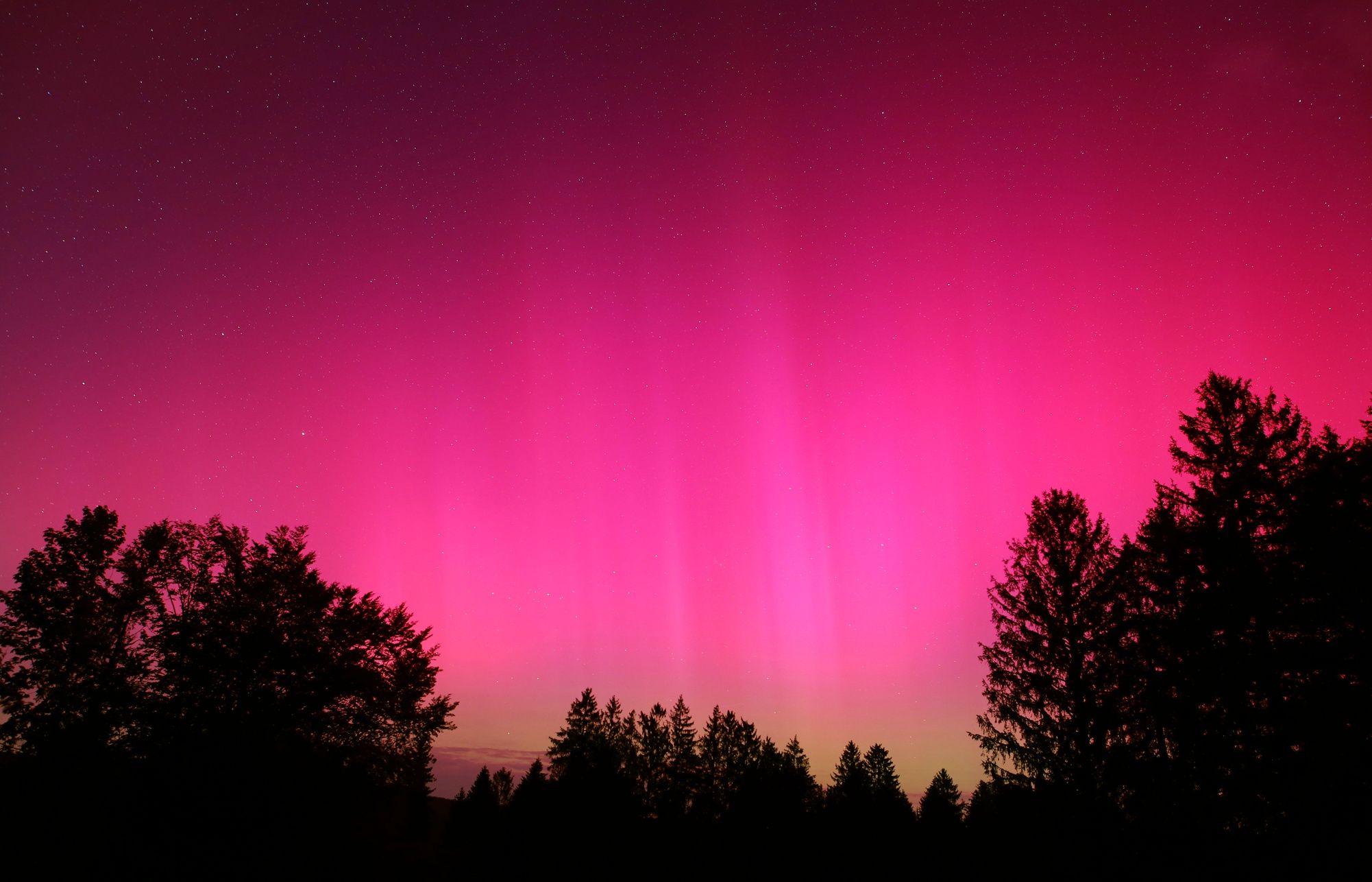 Kommendes Wochenende könnten Österreicher erneut Polarlichter sichten.