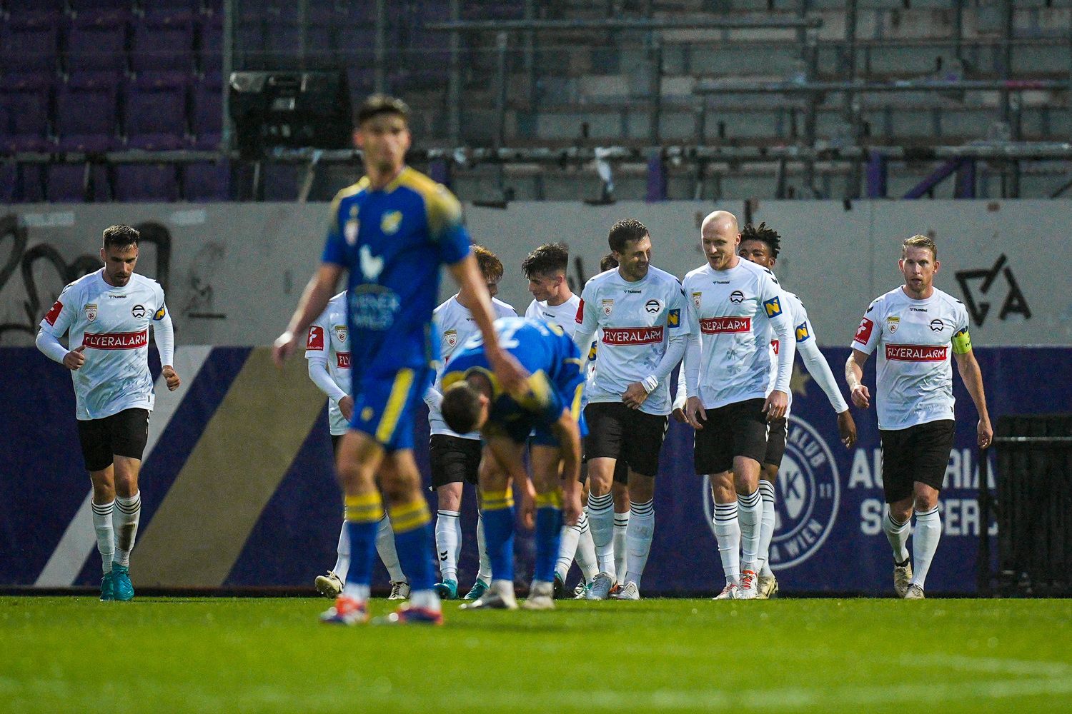 Jubel bei der Admira