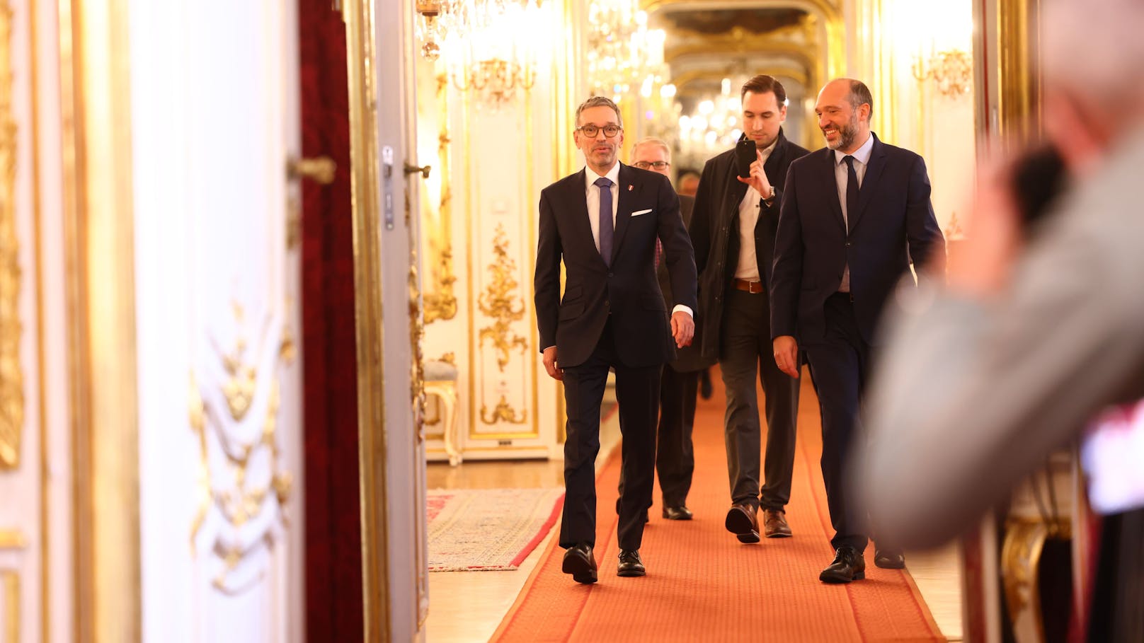 Am Freitag empfing Bundespräsident Alexander Van der Bellen FPÖ-Chef Herbert Kickl.