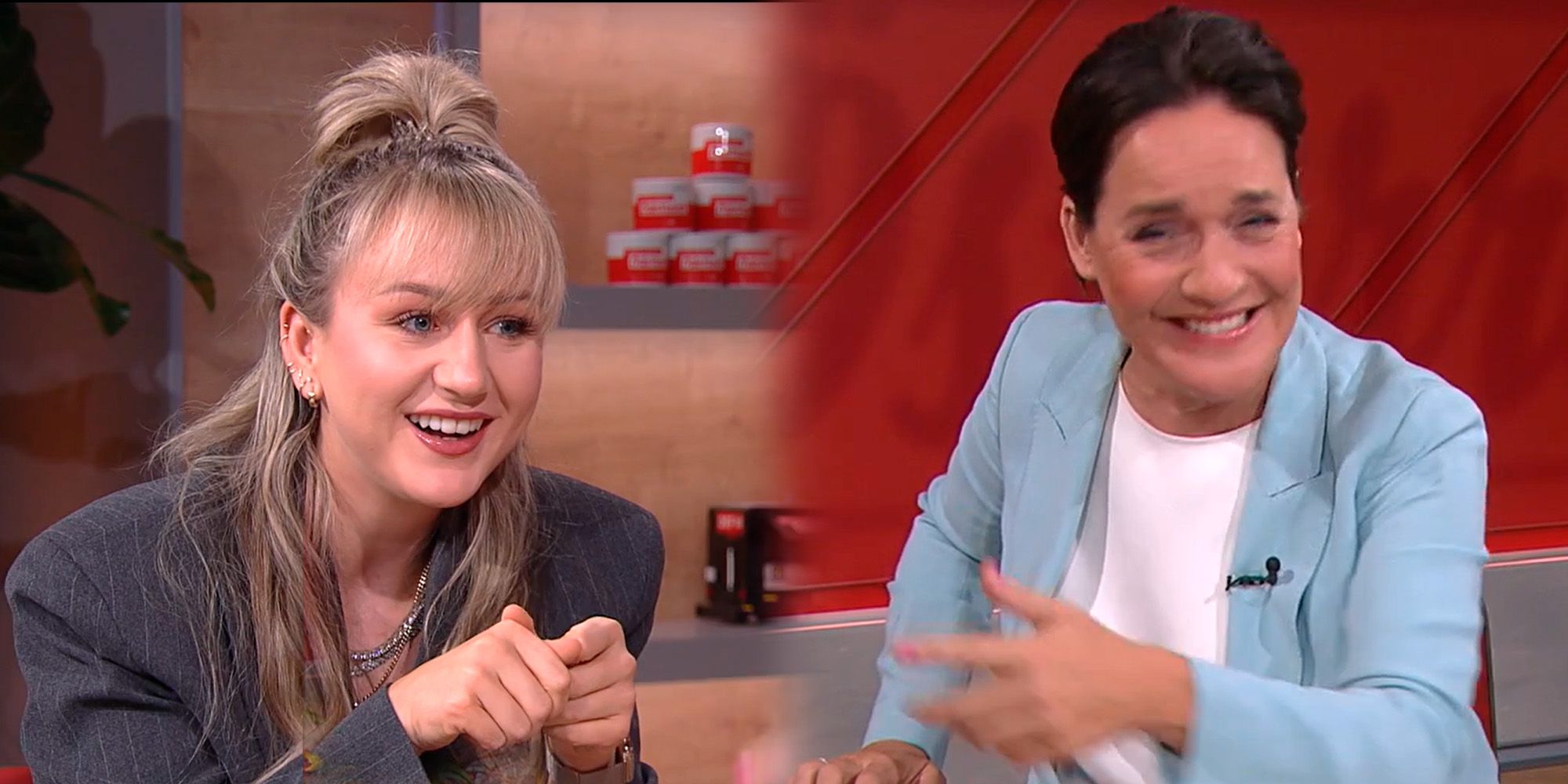 Chrstina Kosik brachte Eva Pölzl in Verlegenheit.