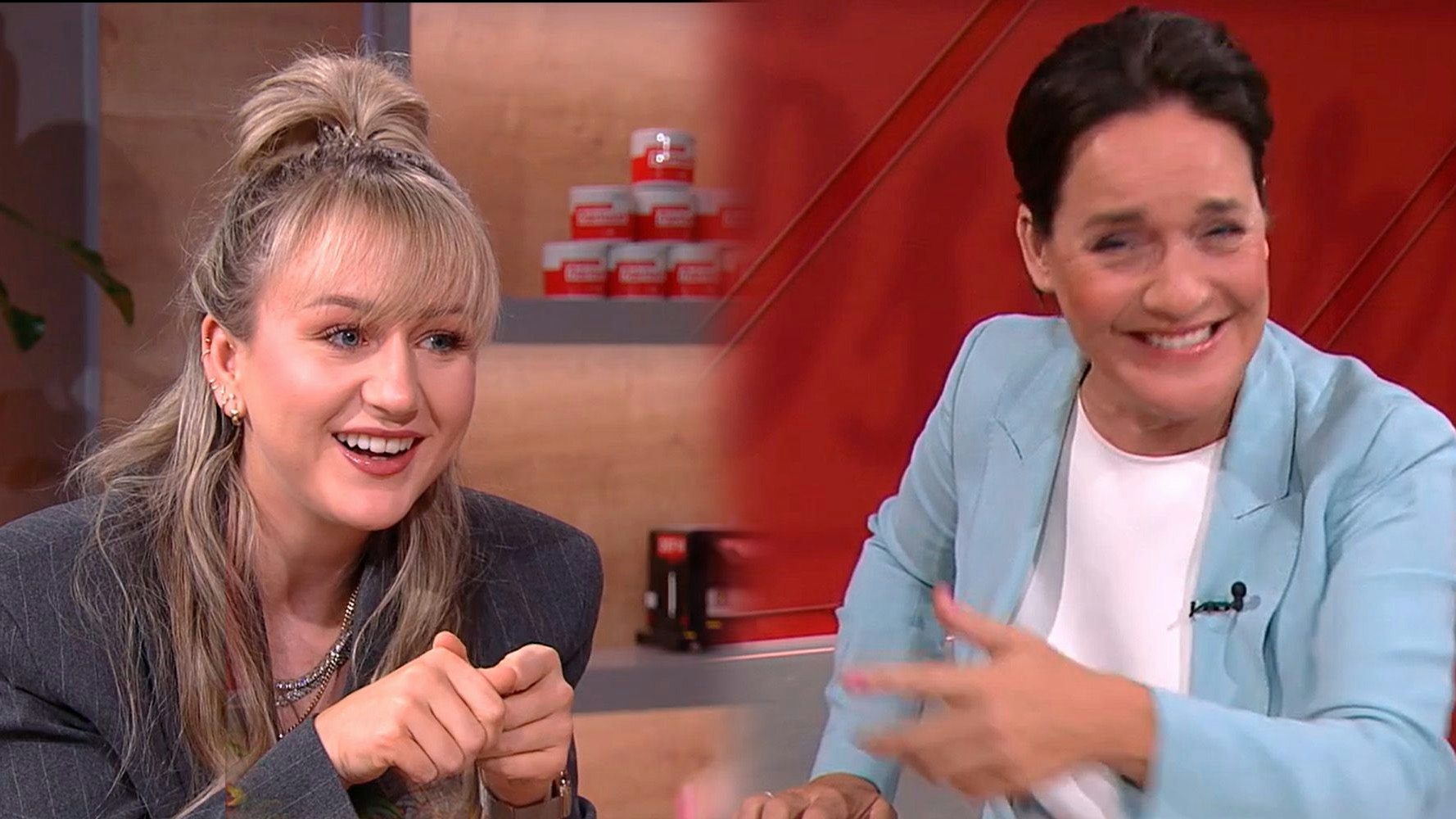 Heute.at - Eva, merkst du ned...: ORF-Star wird live im TV rot