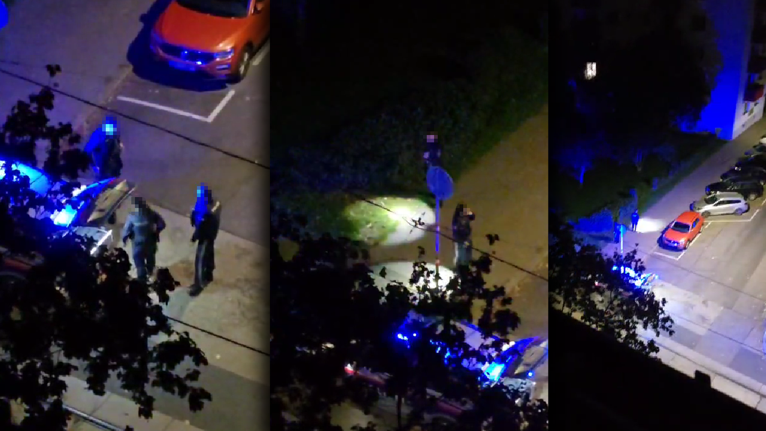 Großeinsatz in Favoriten – Die Polizei suchte die Gegend minutiös ab.