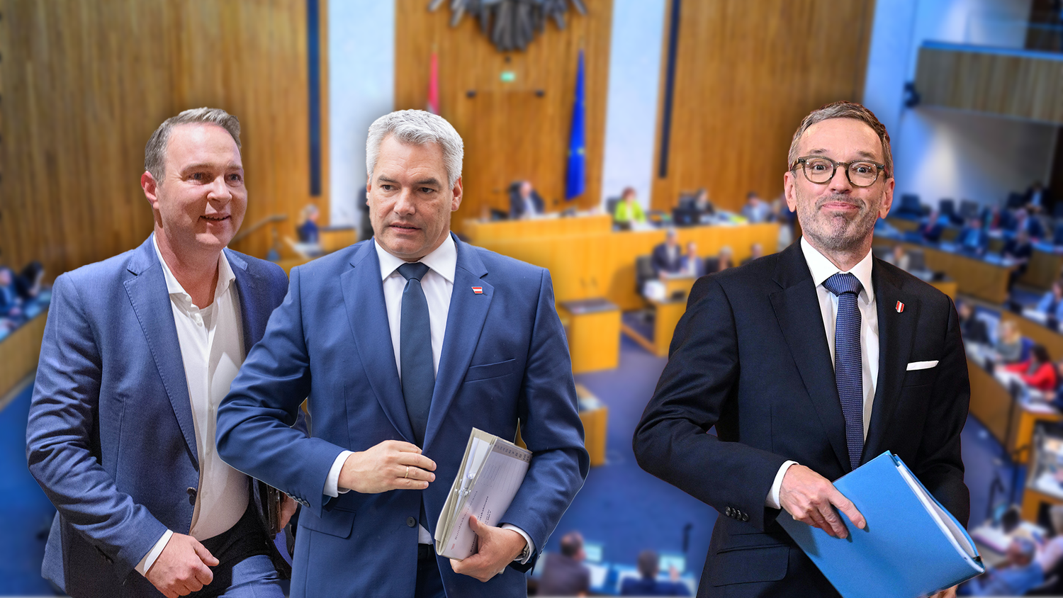 Das Koalitionspoker hat angefangen.