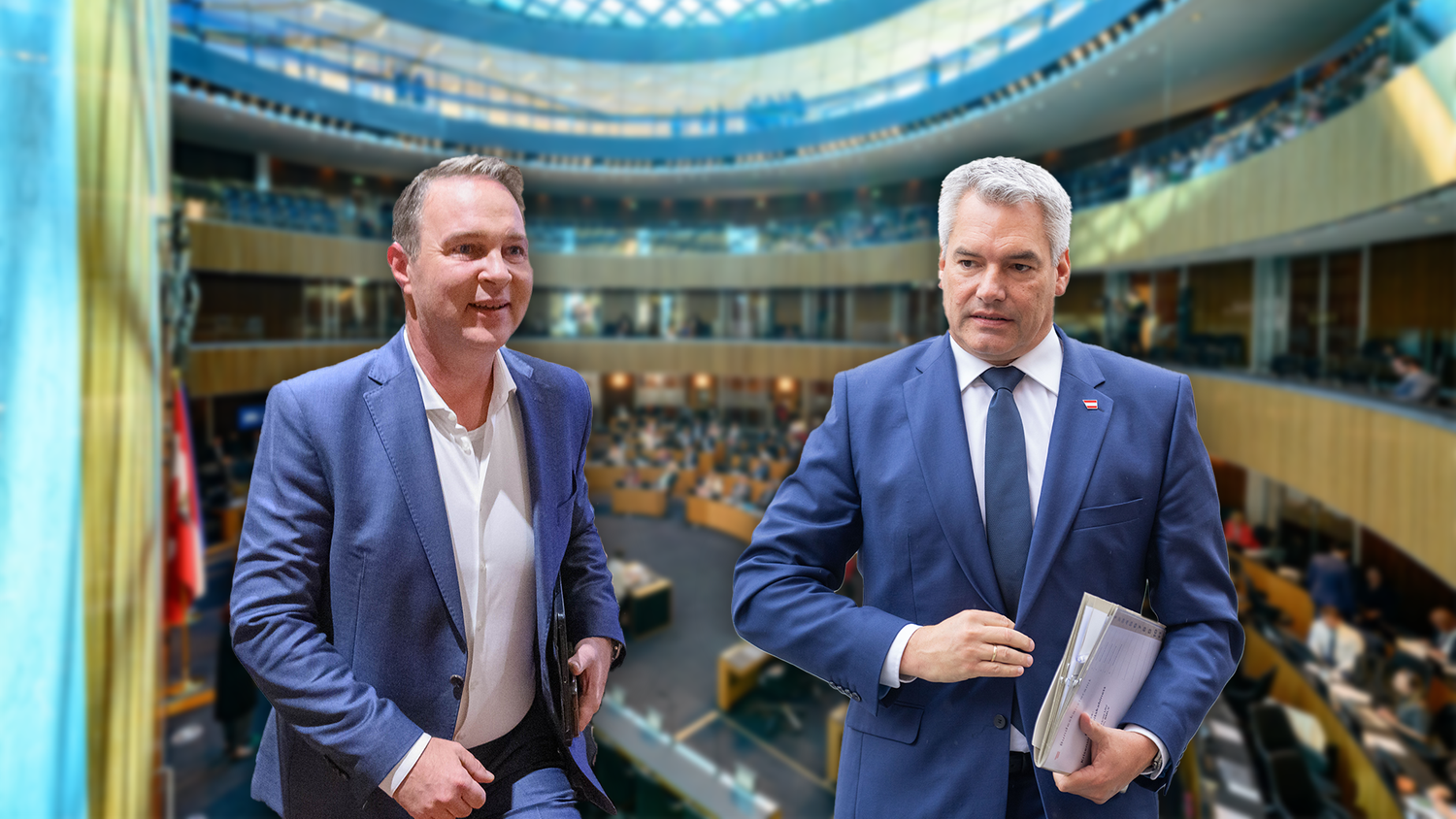 Die ÖVP und die SPÖ sollen sich am Dienstag für erste Verhandlungen treffen.