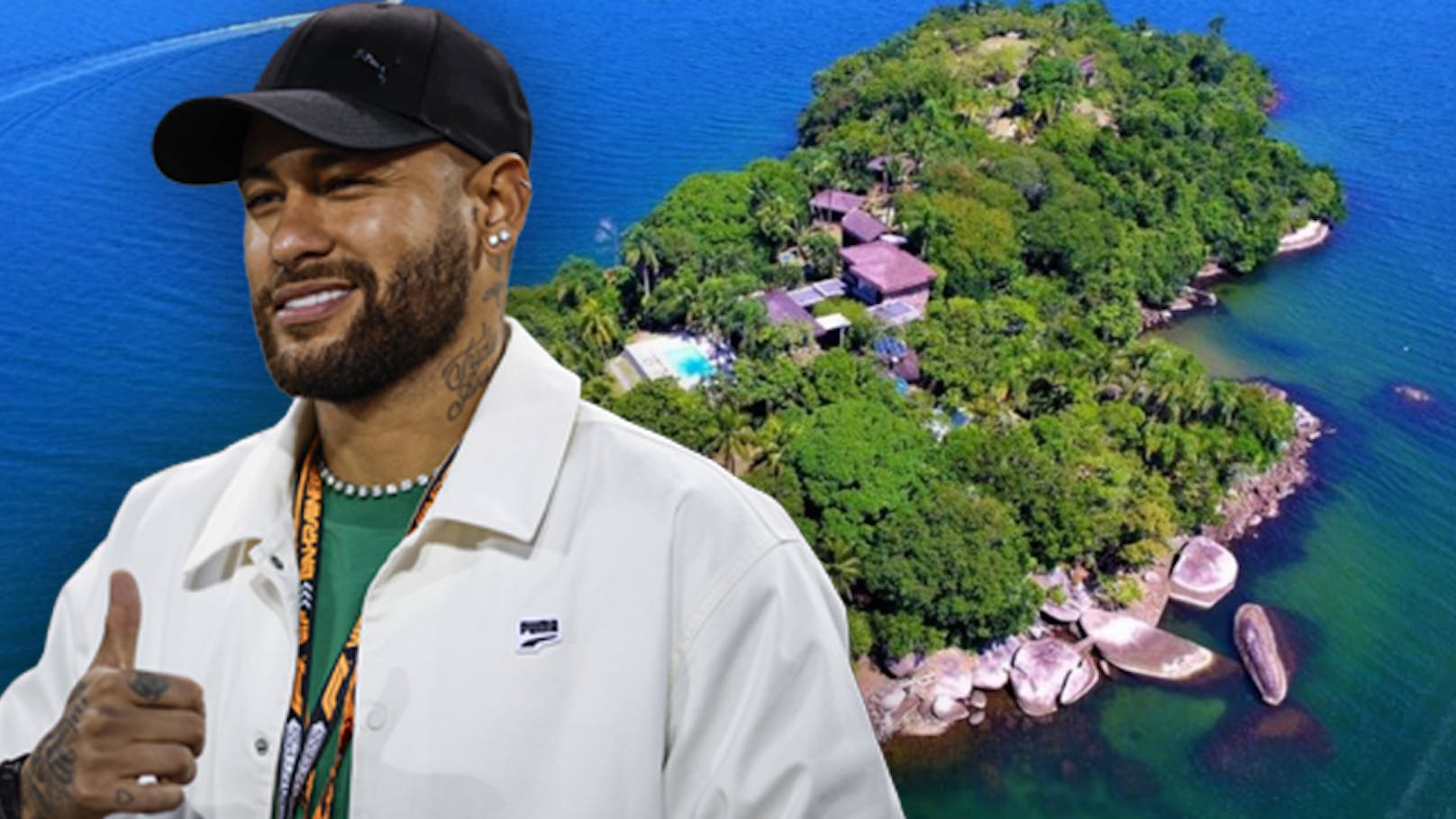 Neymar kauft sich eigene Traum-Insel um 8,4 Millionen