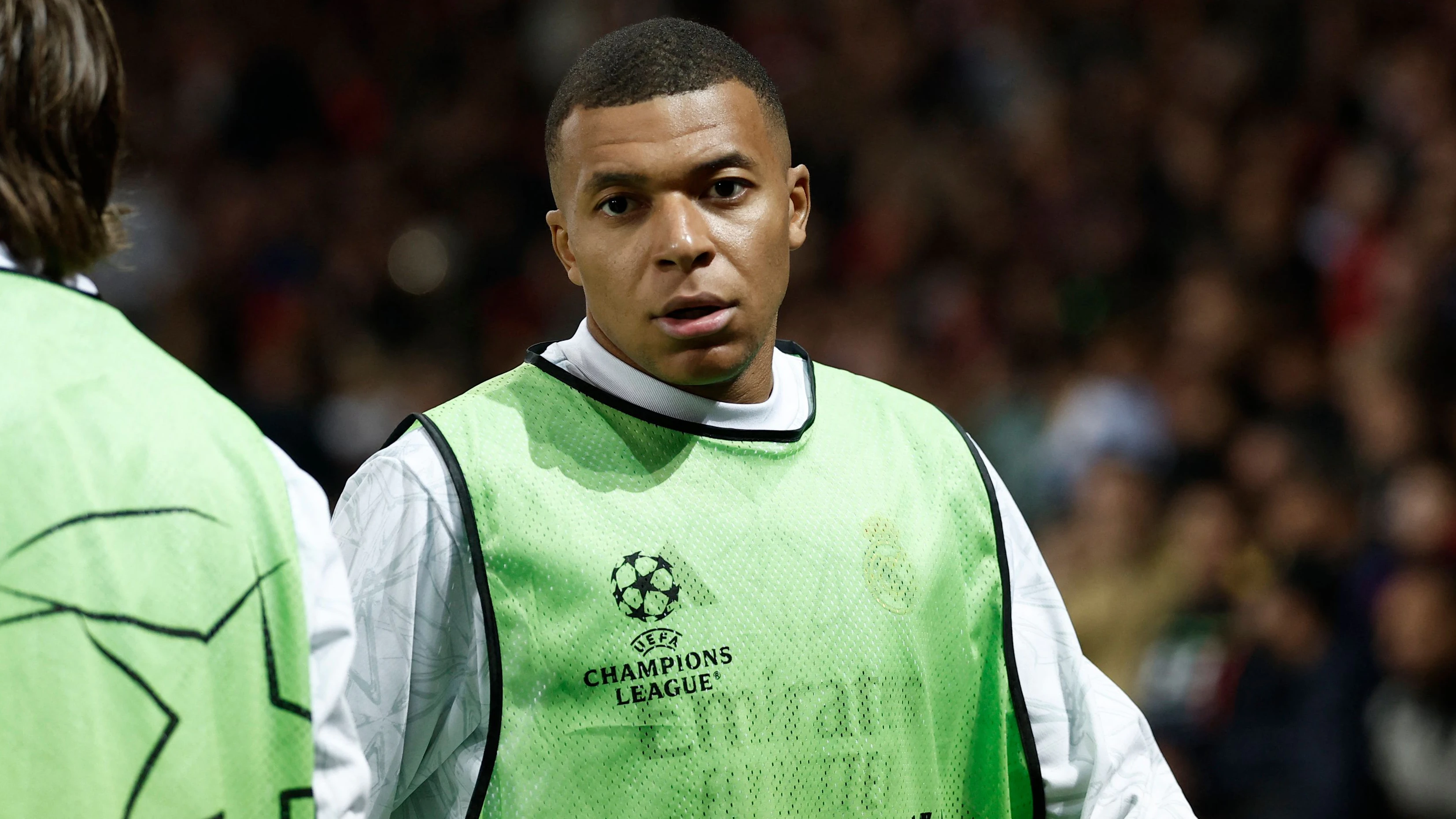 Real-Madrid-Star Kylian Mbappe. 