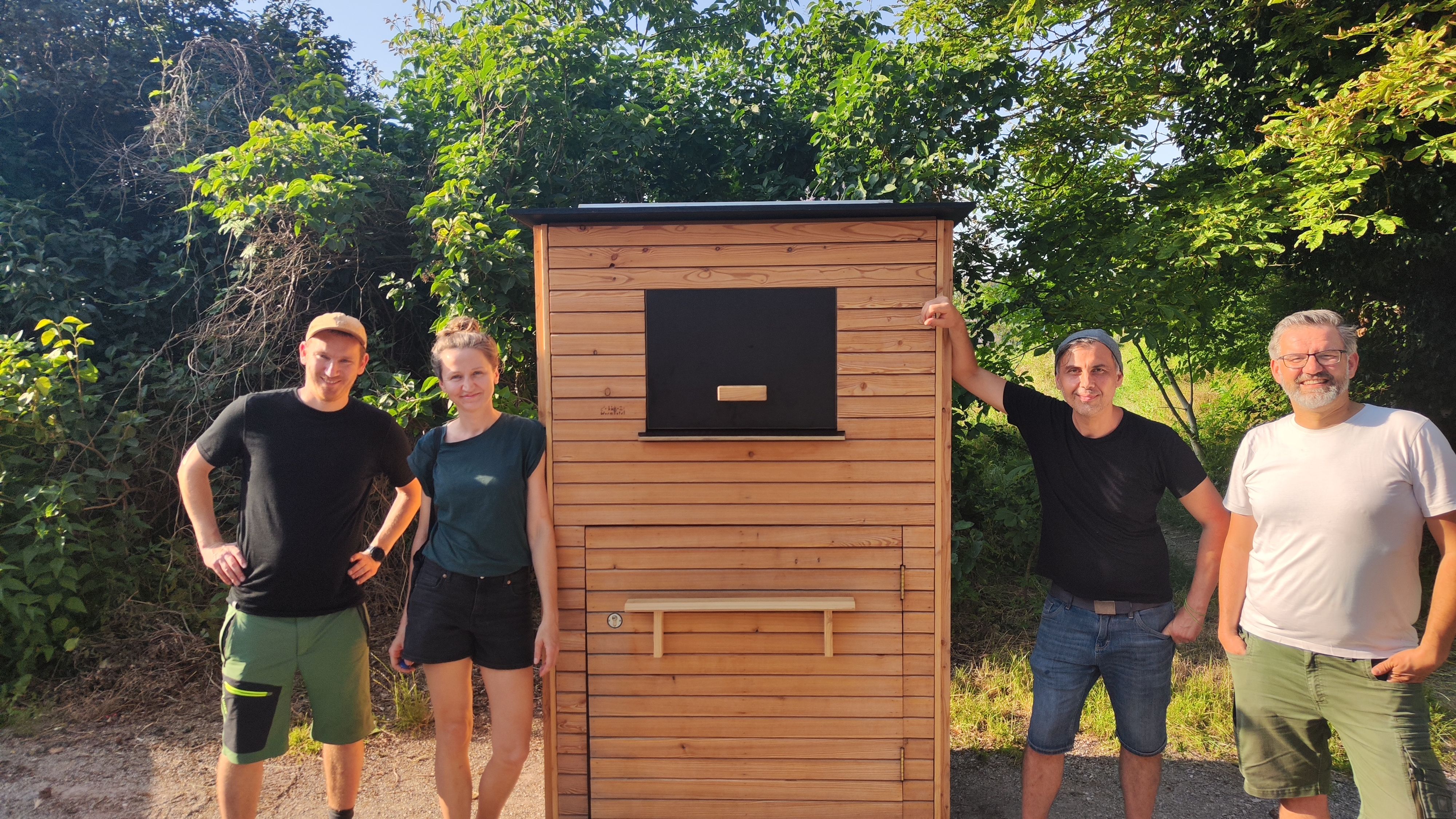 In der Donaustadt gibt es bereits ein WurmHotel