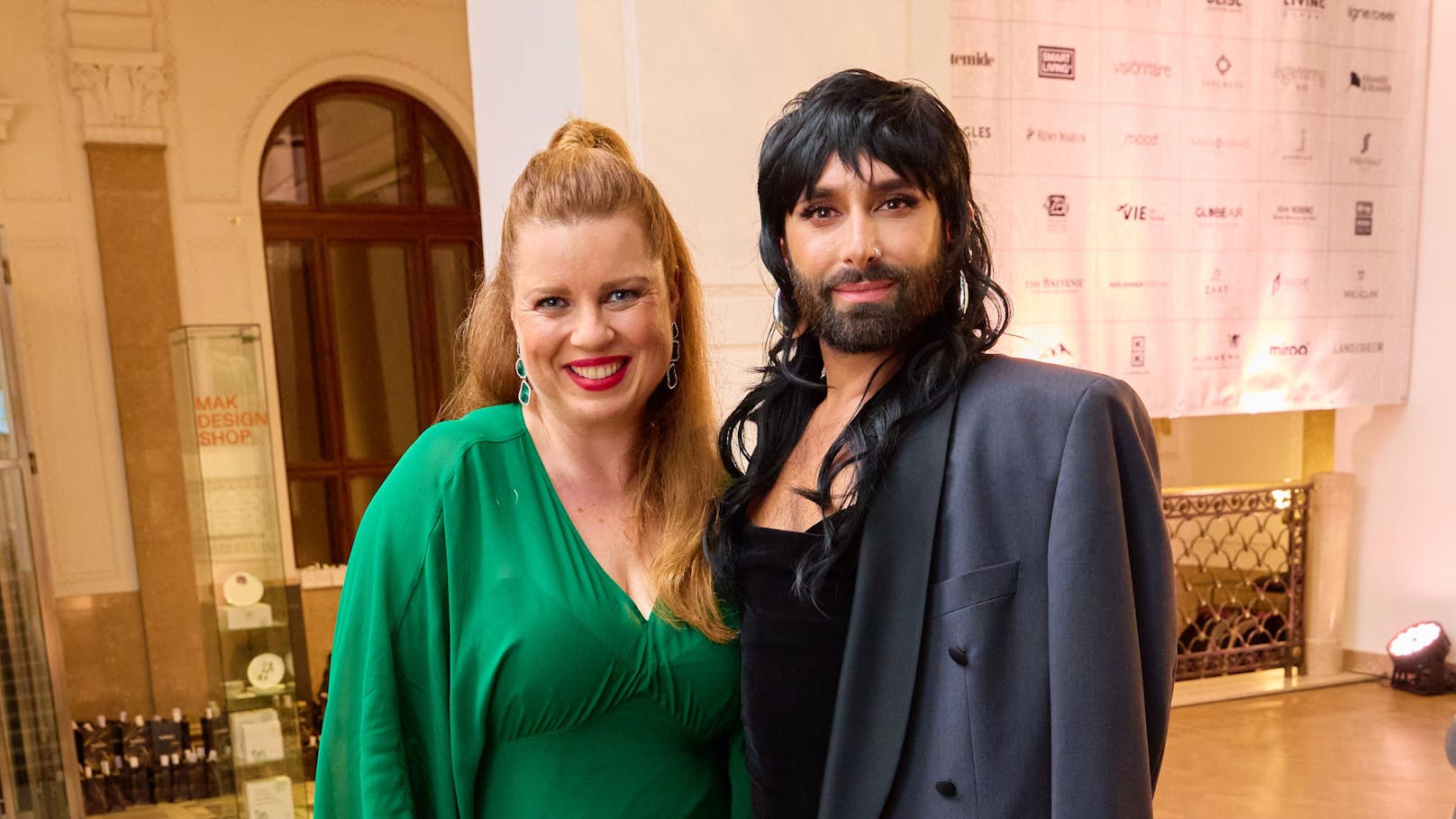  Conchita performte gemeinsam mit Simone Kopmajer 