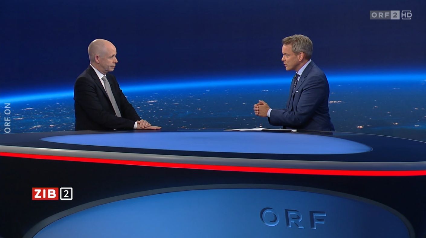 Der  Direktor des Instituts für Höhere Studien, Holger Bonin, war am Sonntagabend zu Gast bei Martin Thür in der ORF-