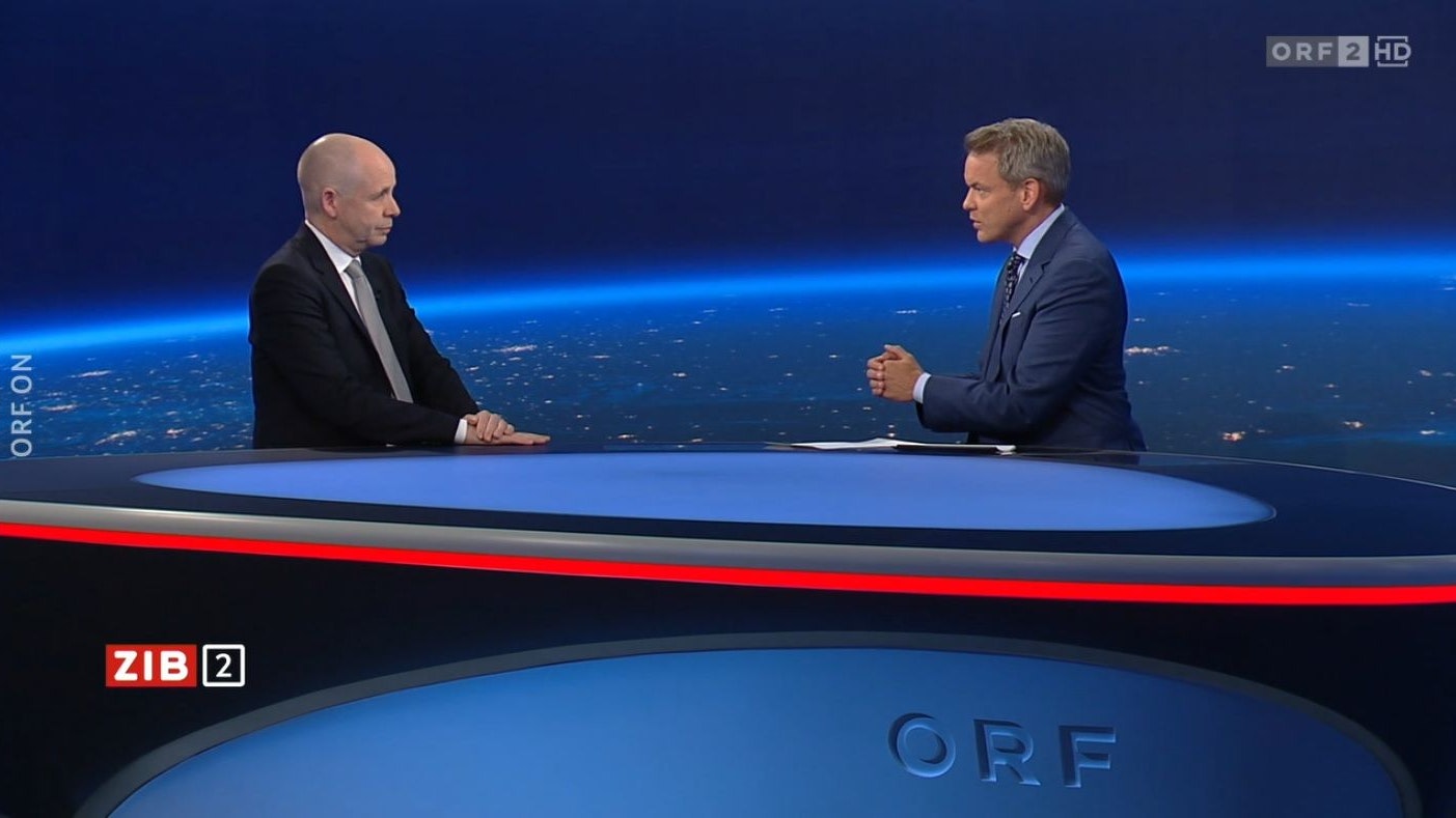 Der  Direktor des Instituts für Höhere Studien, Holger Bonin, war am Sonntagabend zu Gast bei Martin Thür in der ORF-"ZIB2". 