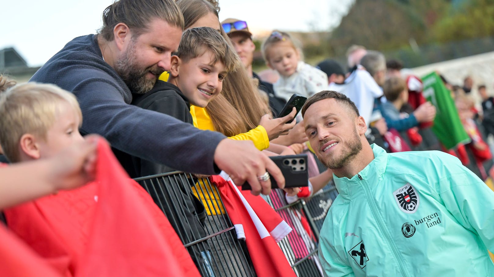 ÖFB-Stars trainieren in Windischgarsten vor 1.000 Fans