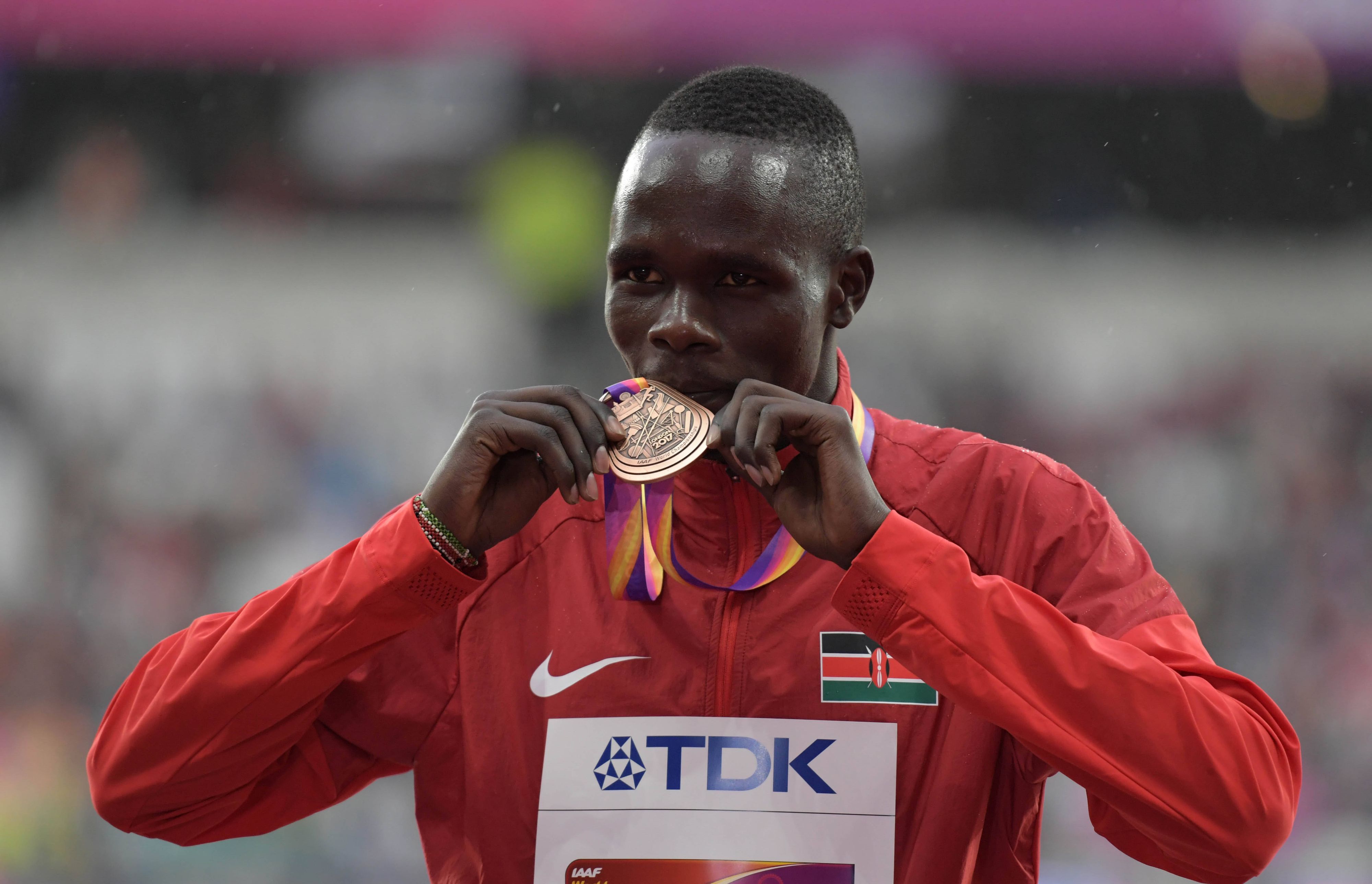 Bei der WM in London 2017 sicherte sich Kipyegon Bett die Bronzemedaille.