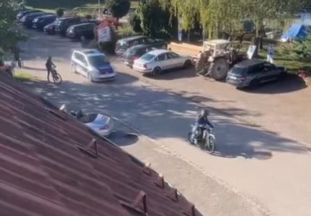 Ein Video zeigt die Verfolgungsjagd in Aschach an der Donau.