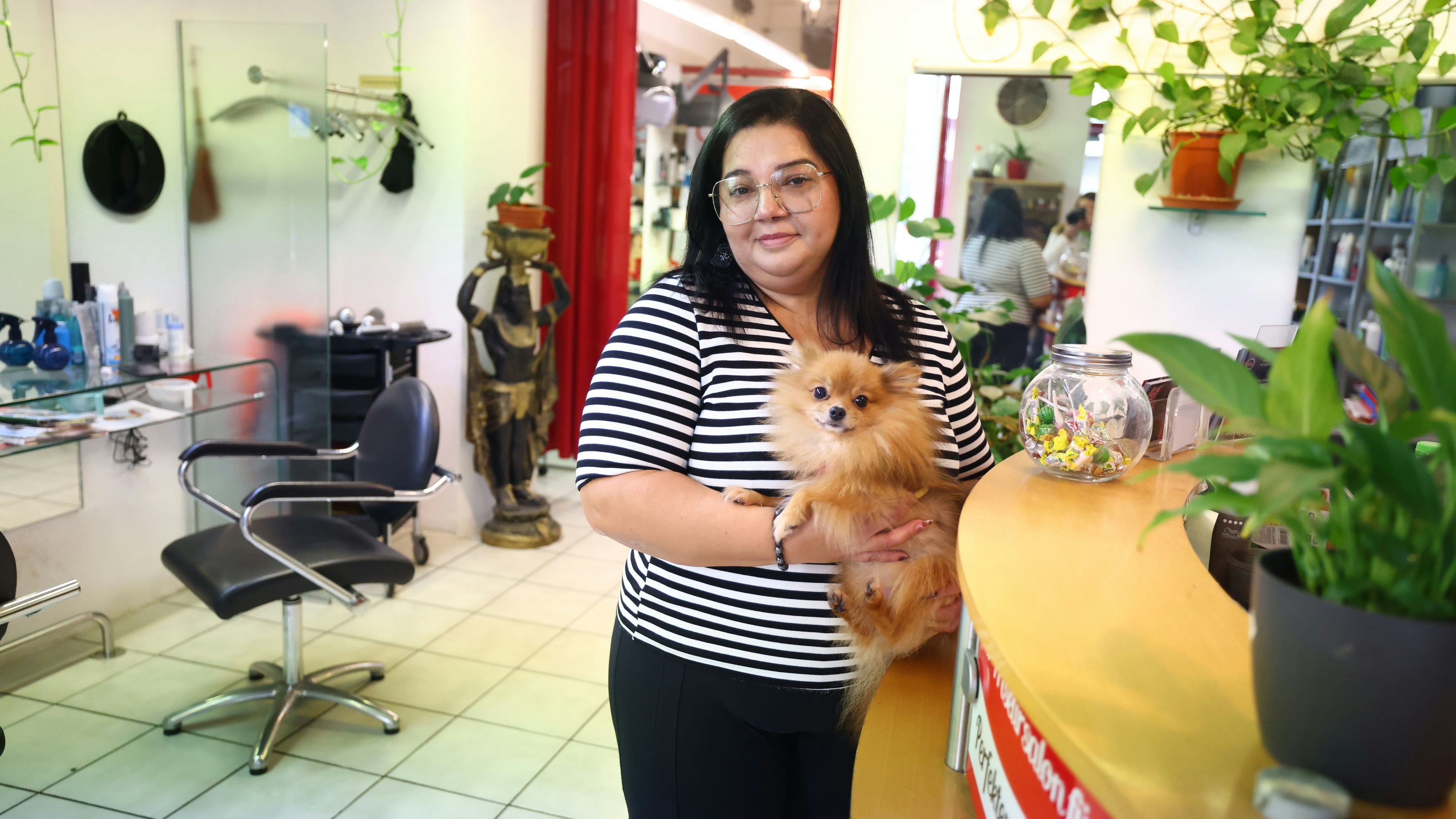 Natasa soll ihr Geschäftslokal räumen.