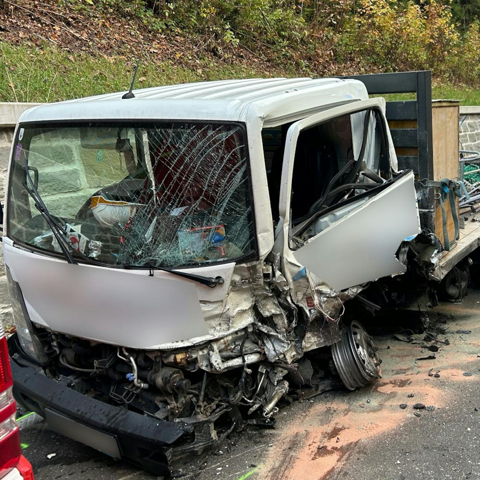 Der 52-jährige Lenker des Klein-Lkw, sein 25-jähriger Beifahrer sowie die 17-jährige Beifahrerin des Unfalllenkers wurden mit leichten Verletzungen ins LKH Hochsteiermark eingeliefert.