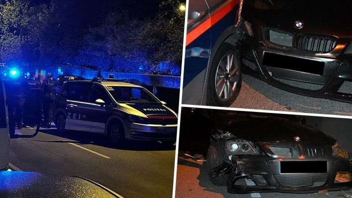 18-Jähriger rast mit BMW durch Wien, Schüsse fallen