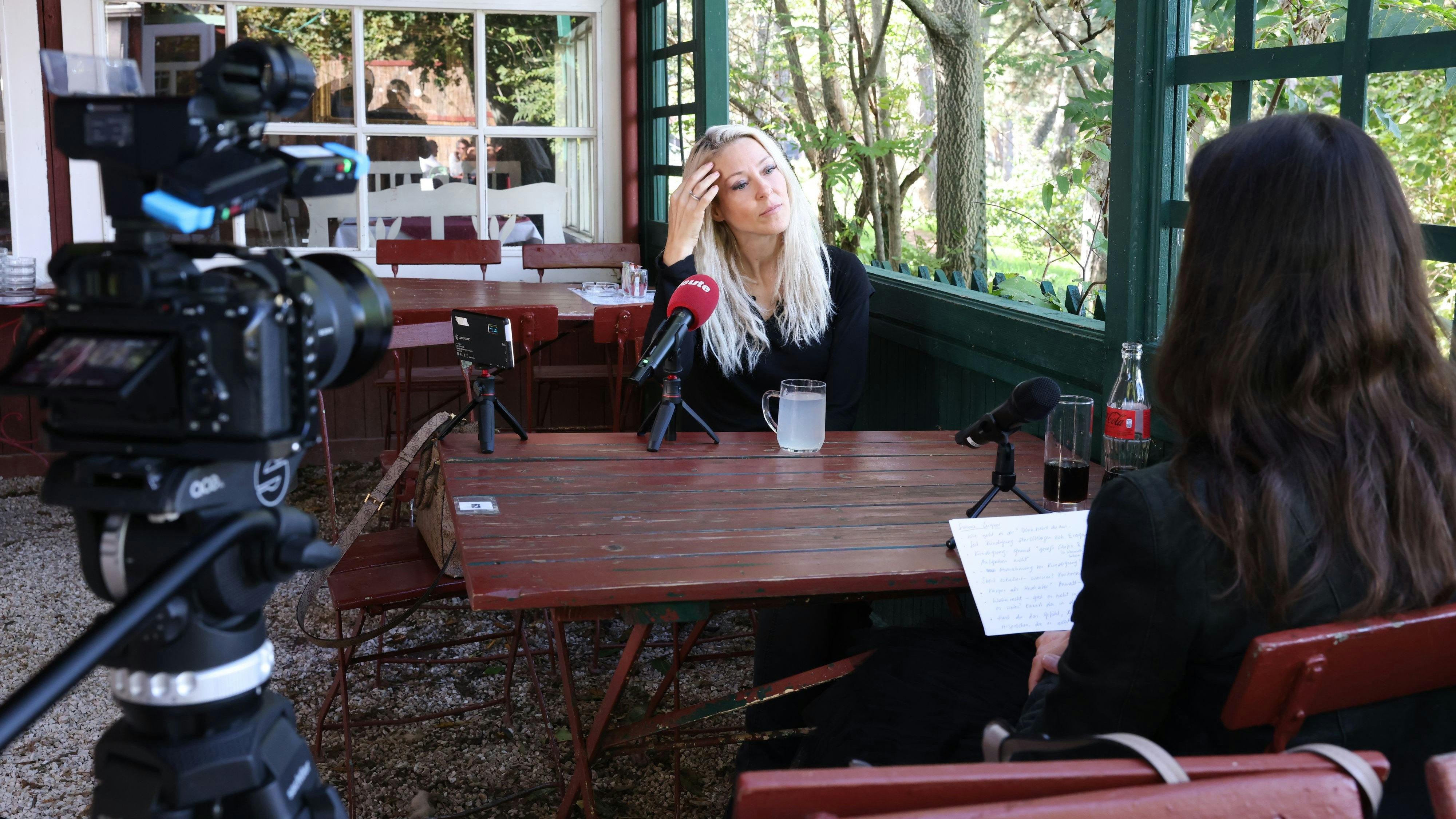 Simone Lugner traf "Heute"-Redakteurin Romina Colerus zum Interview