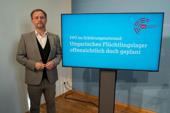 Bei einer Pressekonferenz schießt SPÖ-Burgenland Klubchef Roland Fürst gegen FPÖ und ÖVP.