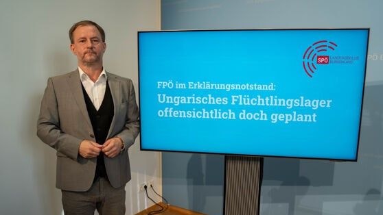 Bei einer Pressekonferenz schießt SPÖ-Burgenland Klubchef Roland Fürst gegen FPÖ und ÖVP.