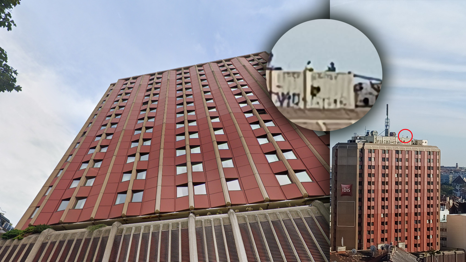 Schock-Moment in Wien! Was machen diese Jugendlichen auf dem Dach eines Hotels in Mariahilf?