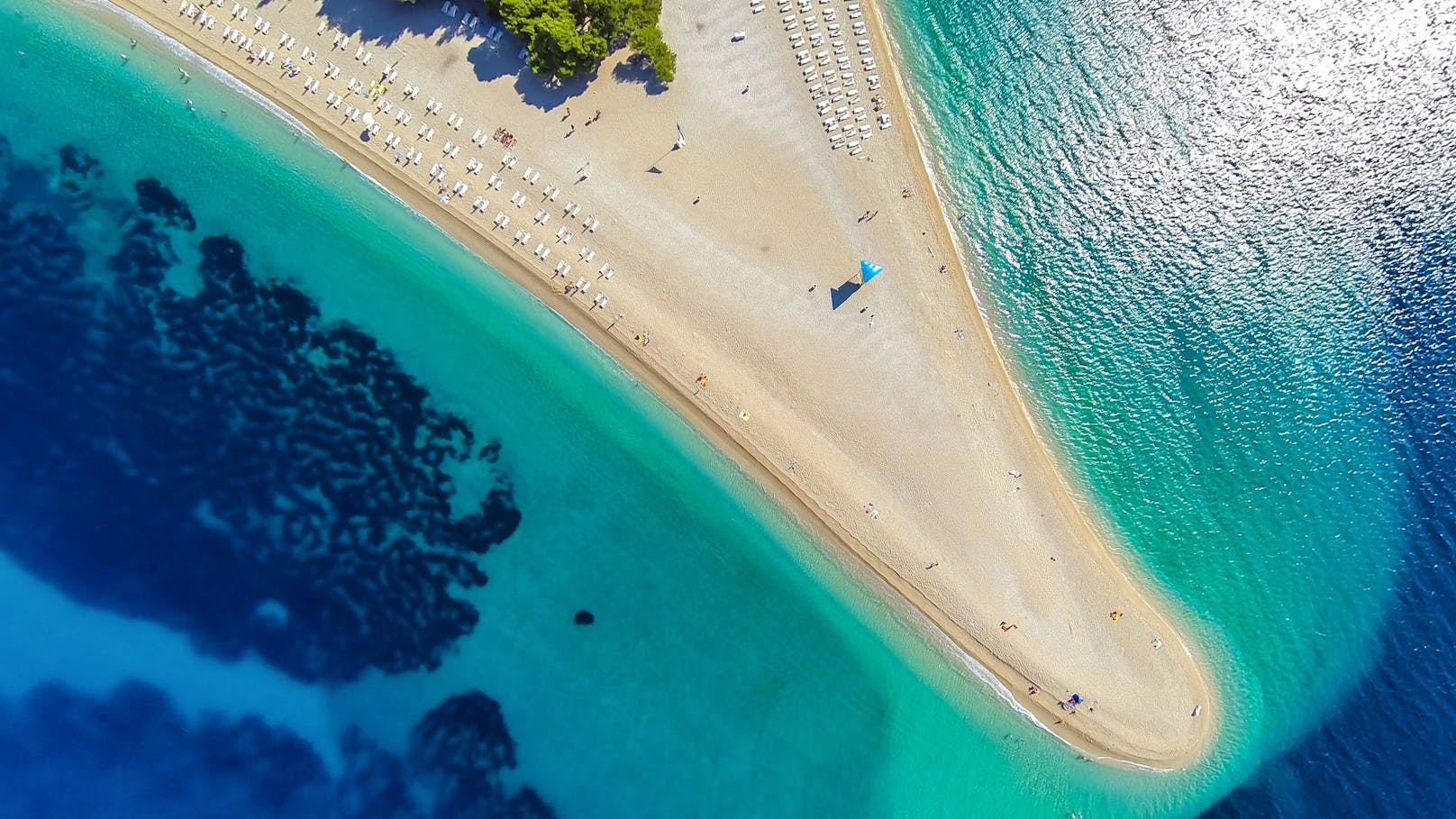 So kennt man den Strand für gewöhnlich.