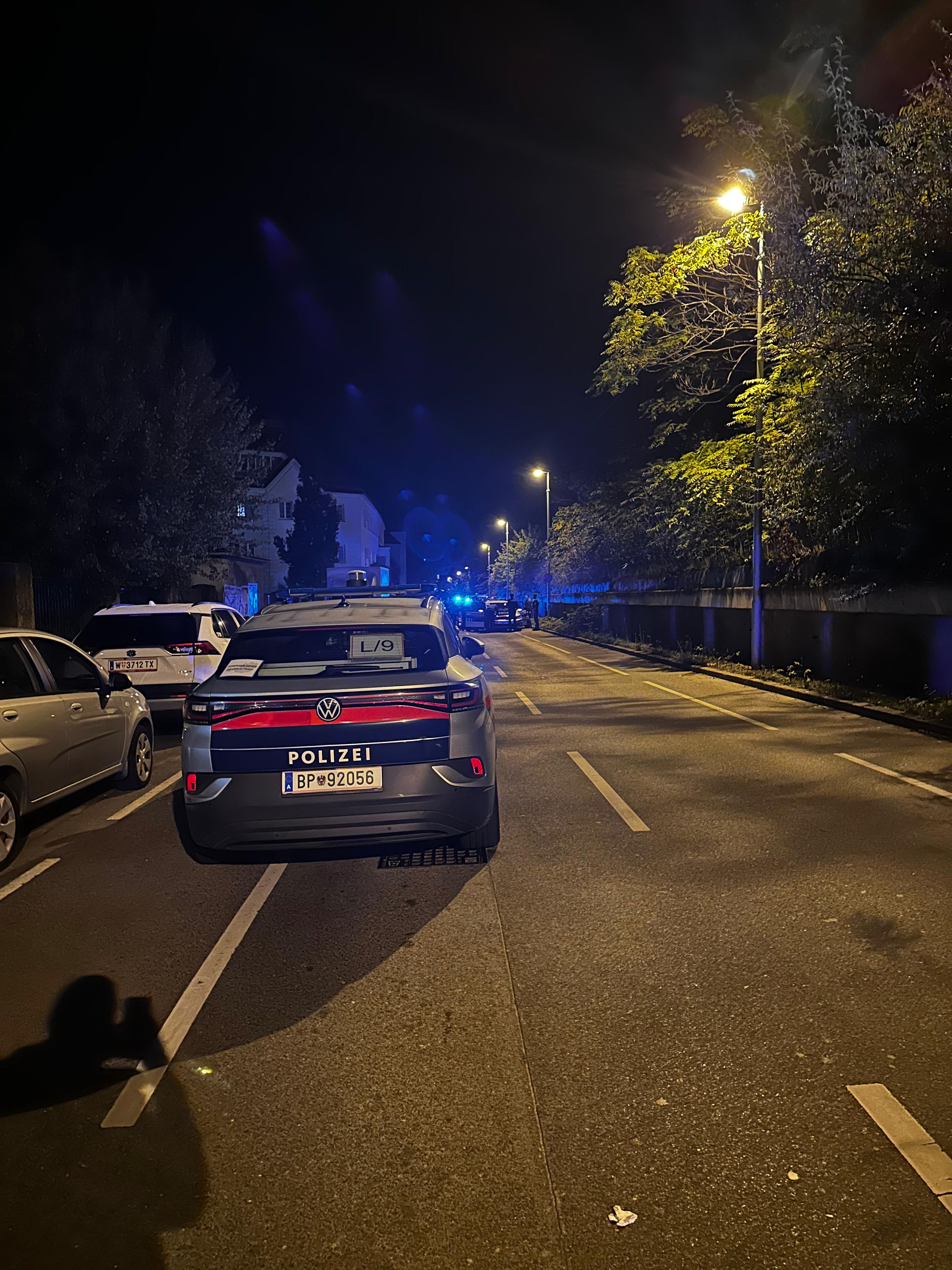 In der Cumberlandstraße wurde der Verdächtige gestoppt.