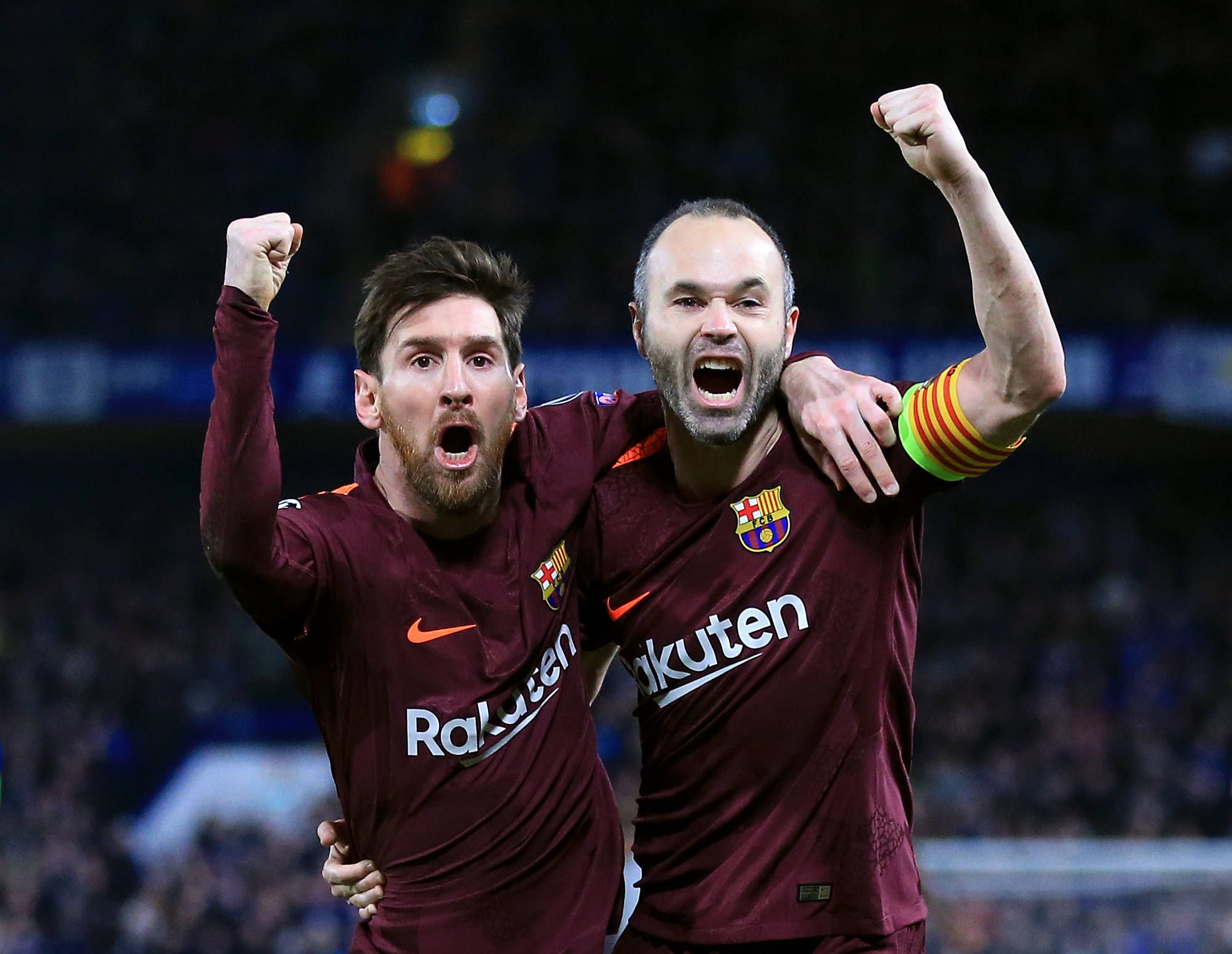 Lionel Messi und Andres Iniesta absolvierten 489 Spiele miteinander.