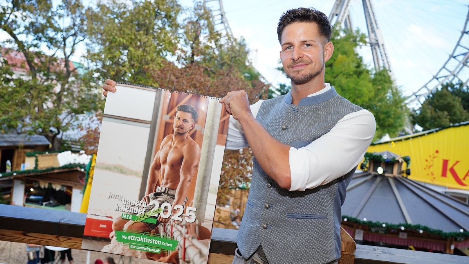 Jungbauernaklender-Coverboy, Hofherren-Hottie Stefan Aigner begeistert in "Forsthaus Rampensau"