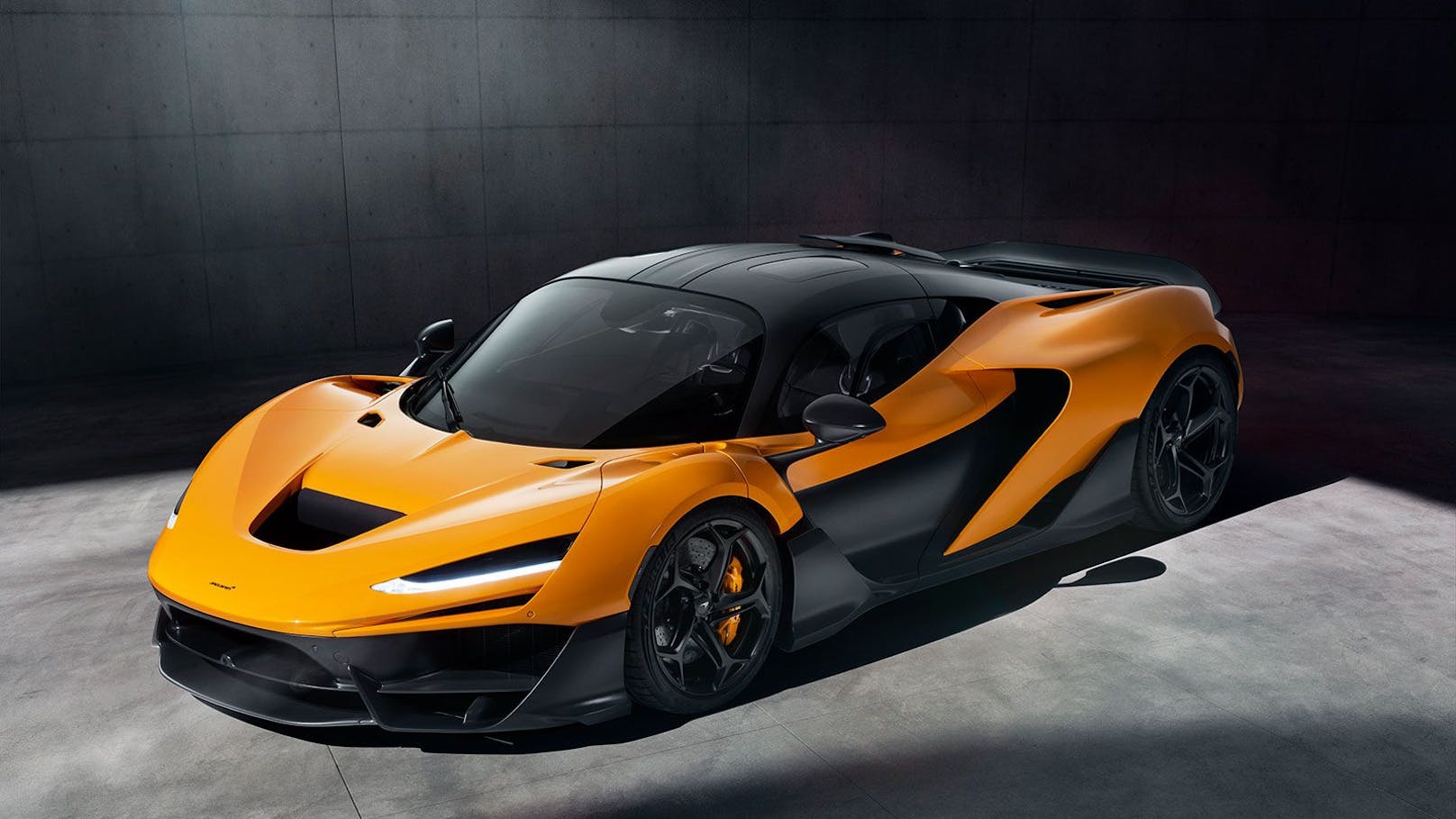 Der neue Supersportwagen von McLaren feiert Premiere.