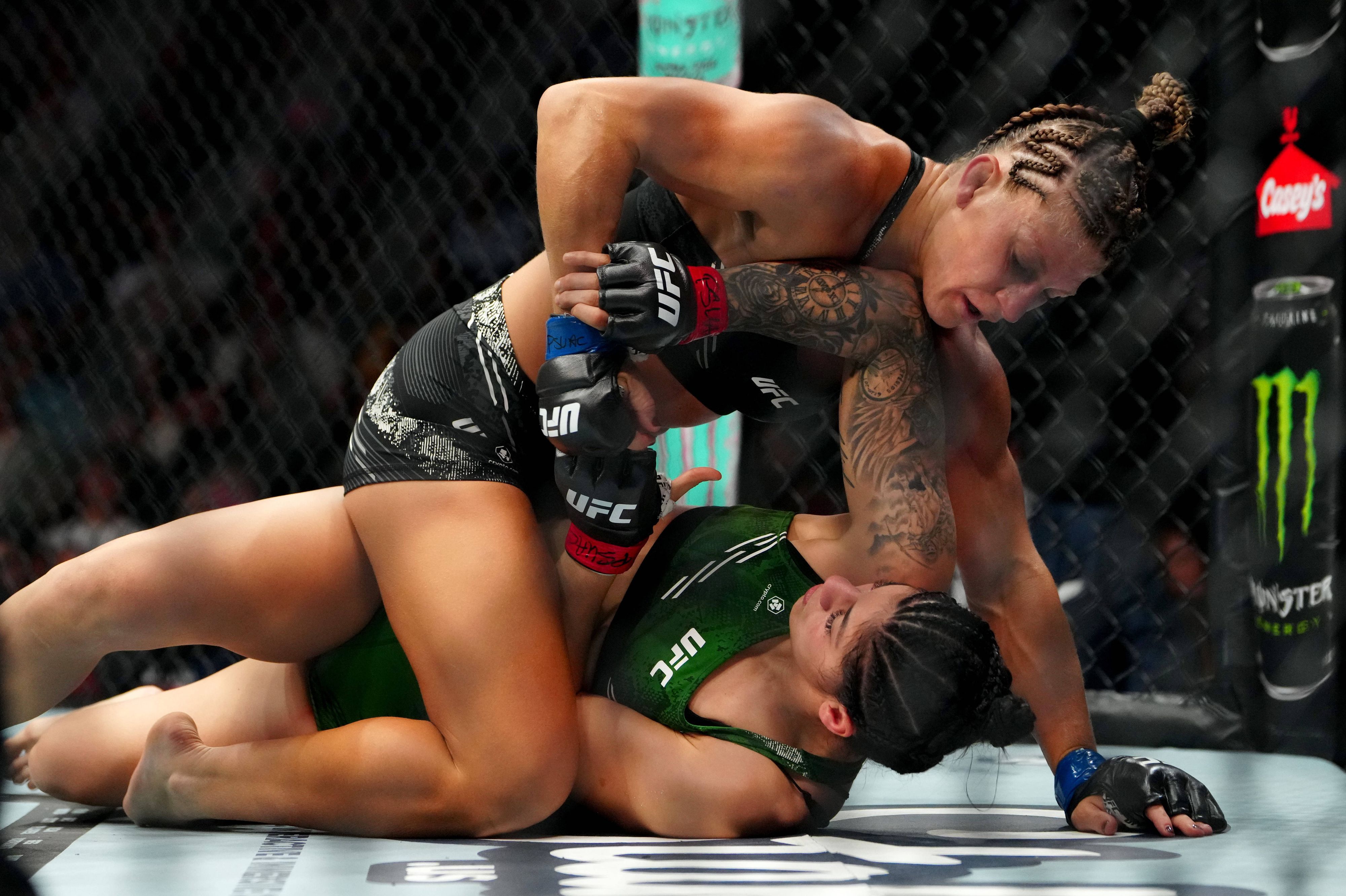 Kayla Harrison in Action