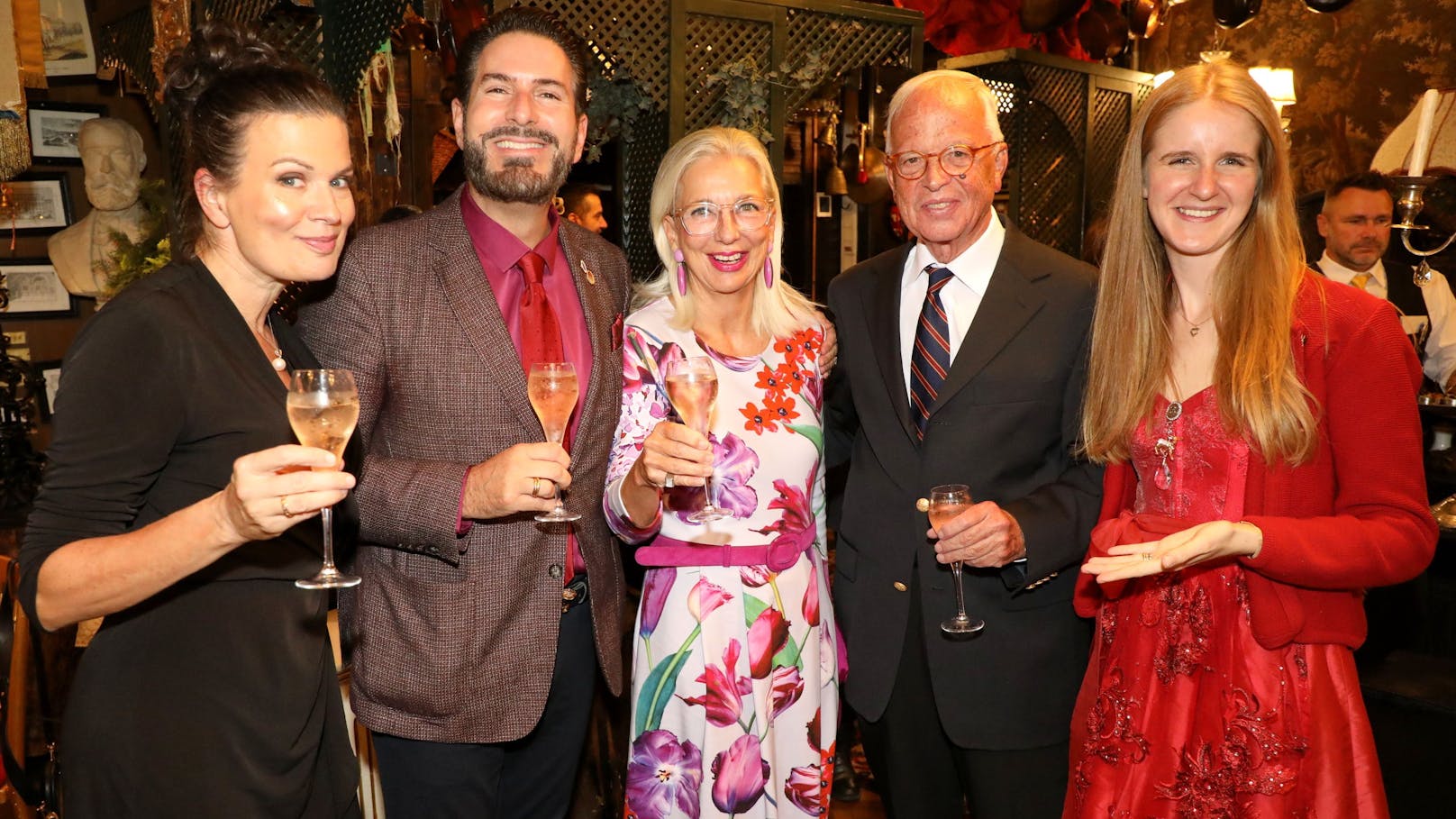 Barbara Helfgott, Clemens Unterreiner, Martina Fasslabend und Werner Fasslabend, Katharina Baumgartner