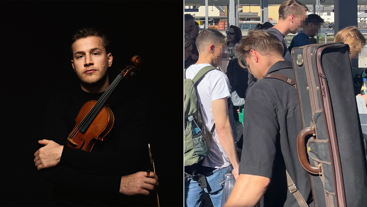 Heute.at - Wiener Geiger (24) vergisst Instrument in der S-Bahn