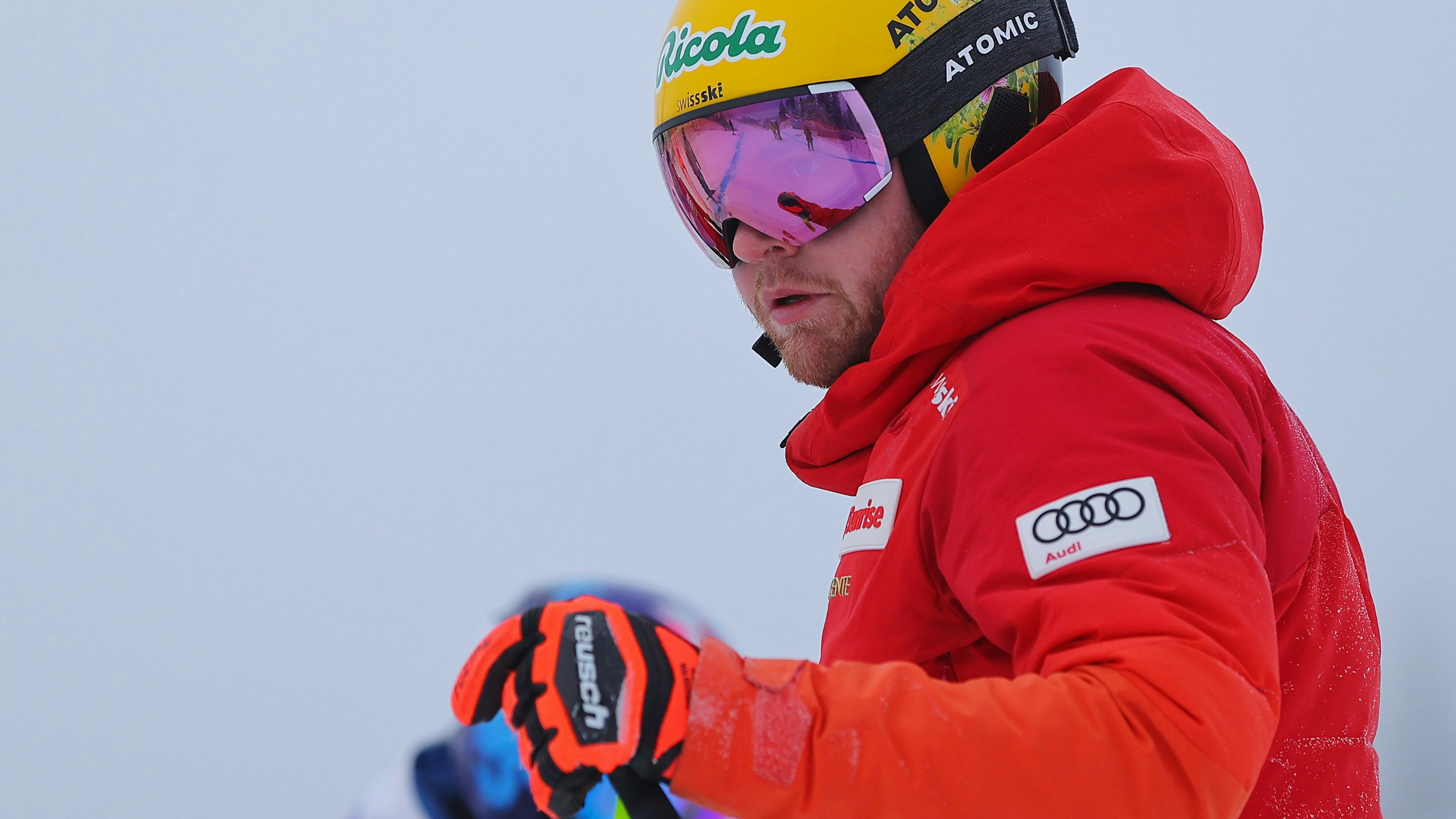 Speed-Spezialist Niels Hintermann aus der Schweiz. 