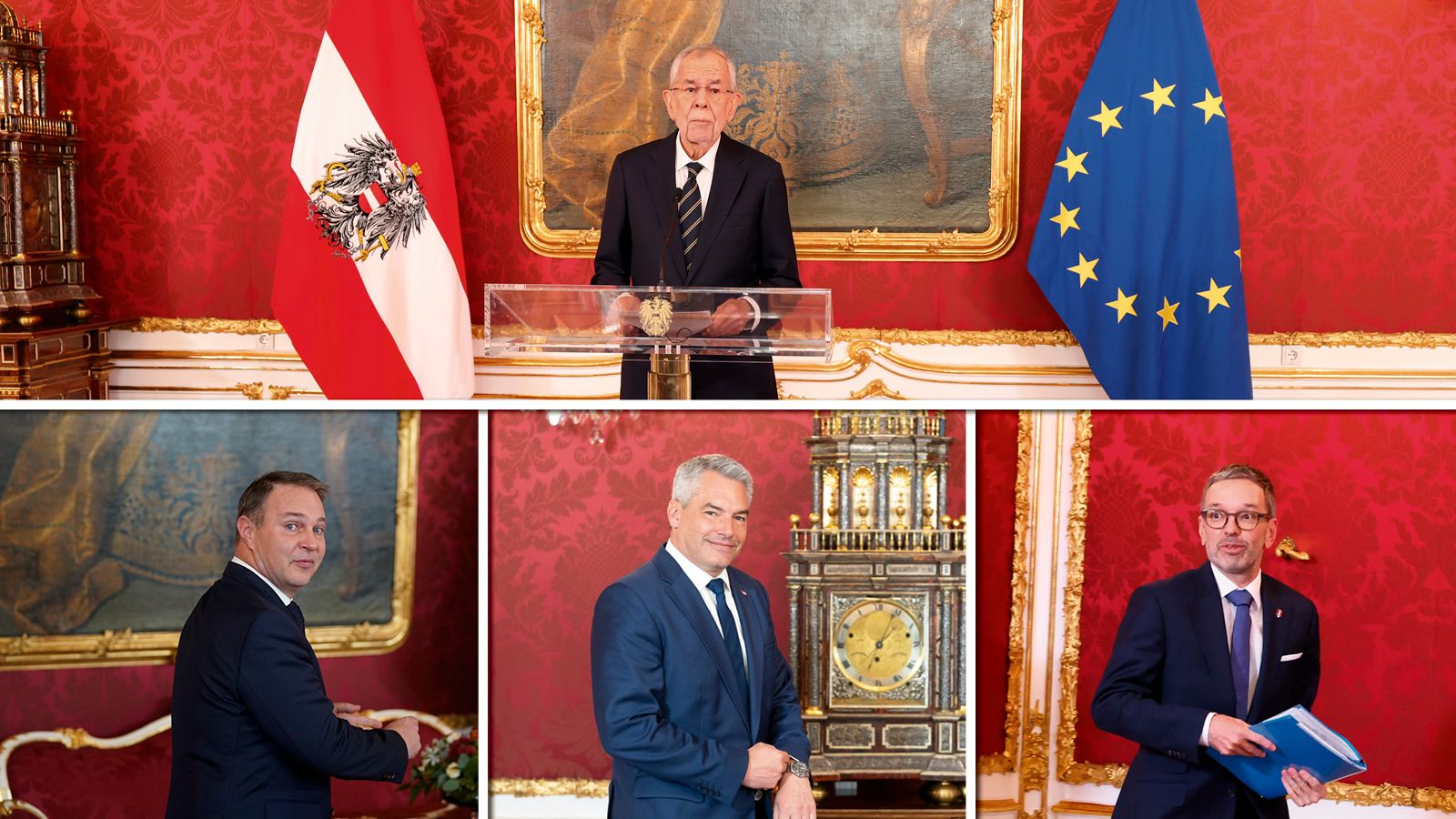 Der Präsident spielte den Ball zurück zu den Parteichefs.