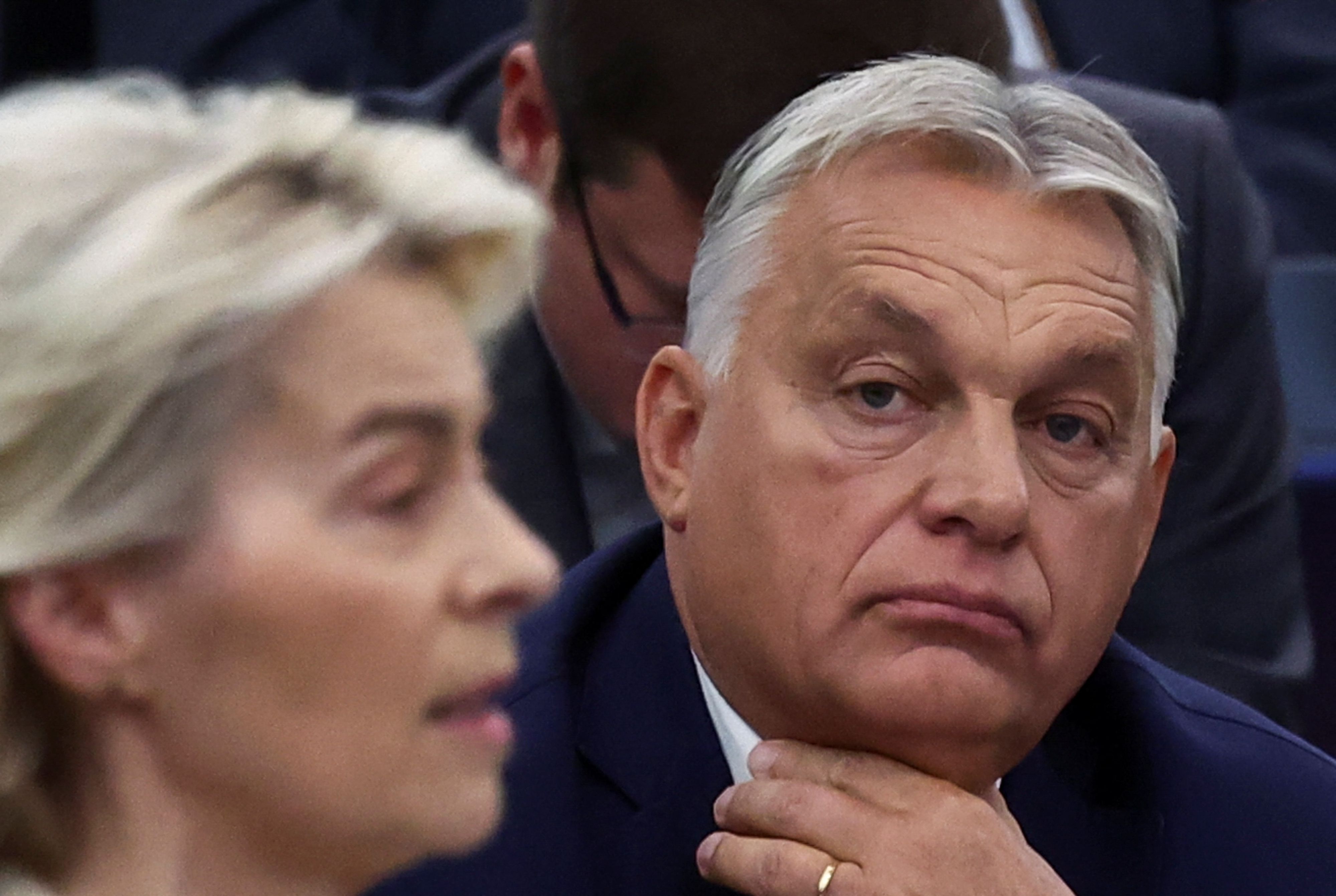 Ursula von der Leyen und Viktor Orbán lieferten sich am Mittwoch einen heftigen Schlagabtausch.