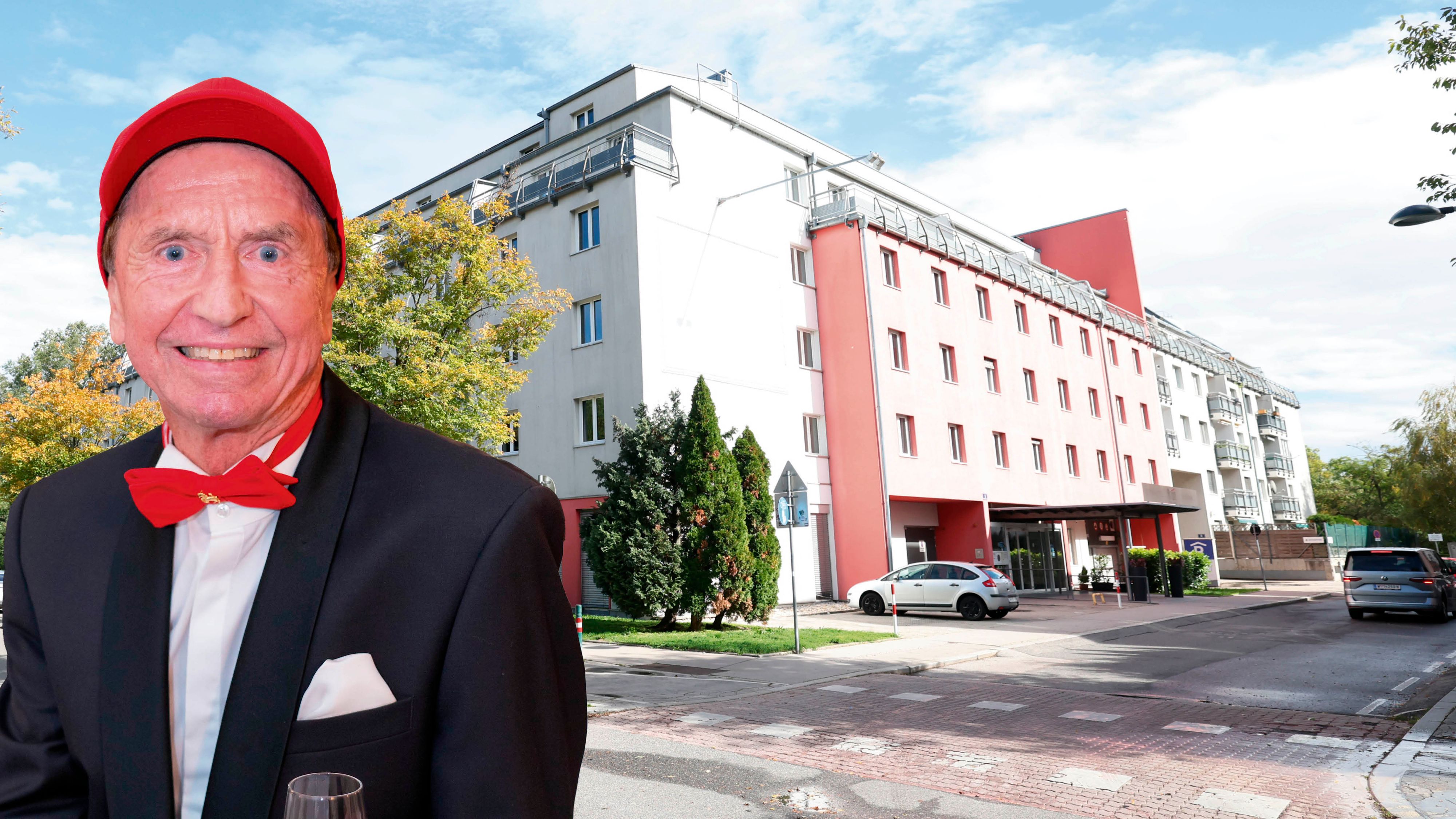 Heribert Kasper bewohnt eine Suite im Arion City Hotel, wurde von Lärm aus dem Schlaf gerissen.