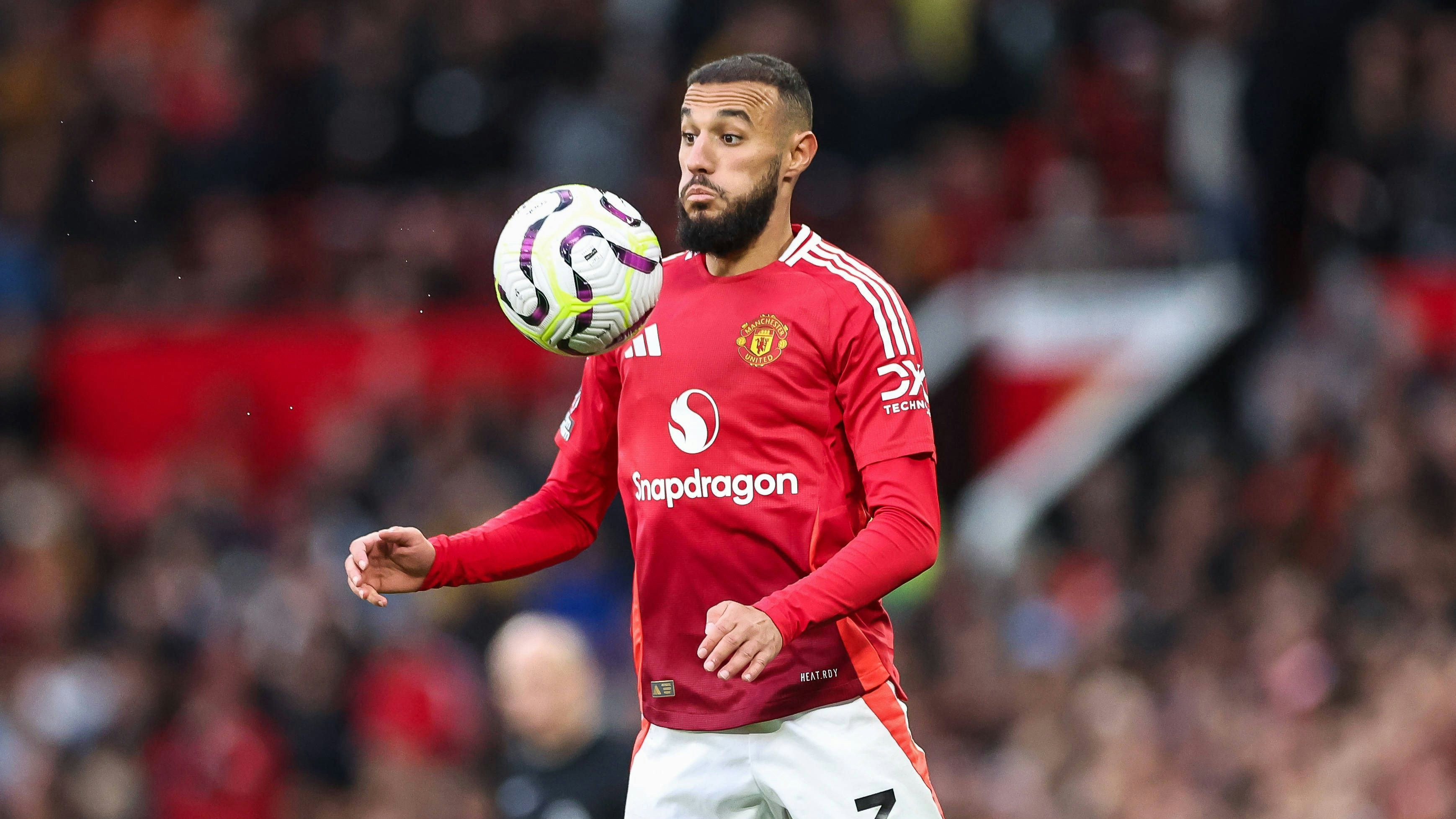 Manchester-United-Rechtsverteidiger Noussair Mazraoui. 