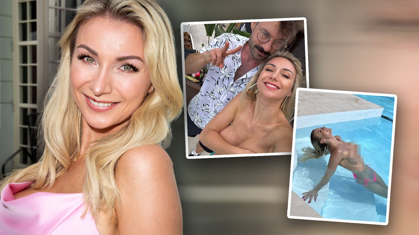 Anna-Carina Woitschack hat kein Problem mit nackter Haut.