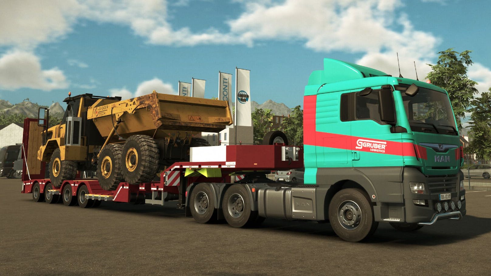 Da sich "Heavy Cargo - The Truck Simulator" einerseits komfortabler bedienen lässt und ...