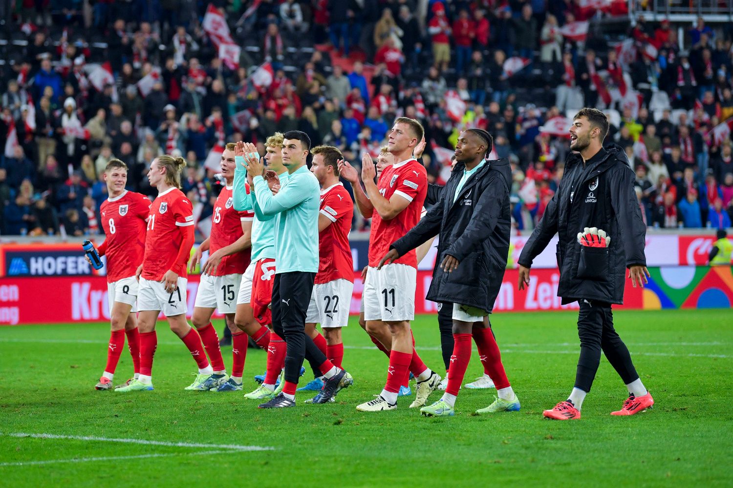 Österreich jubelt gegen Kasachstan
